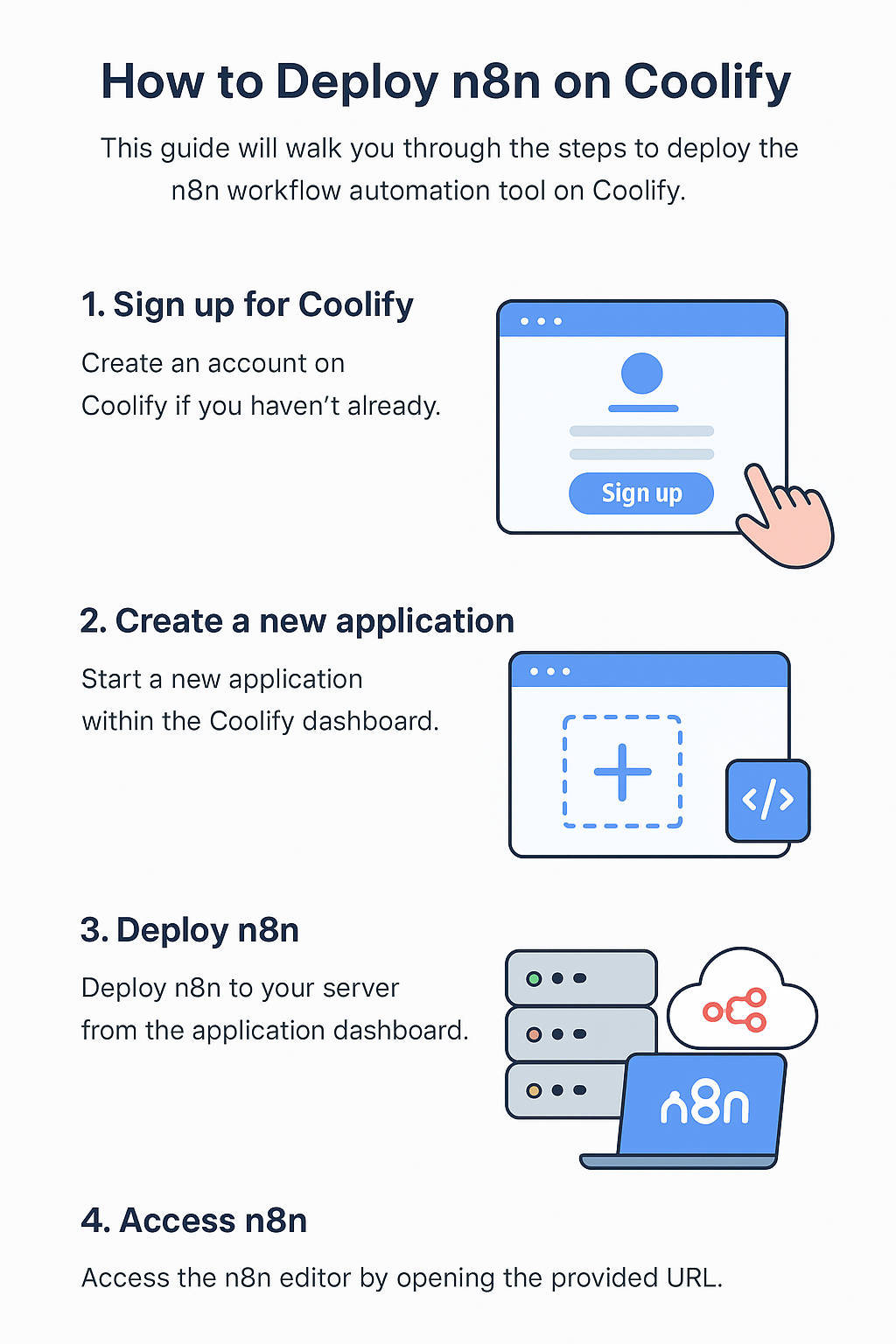 Deploy n8n on Coolify on custom server