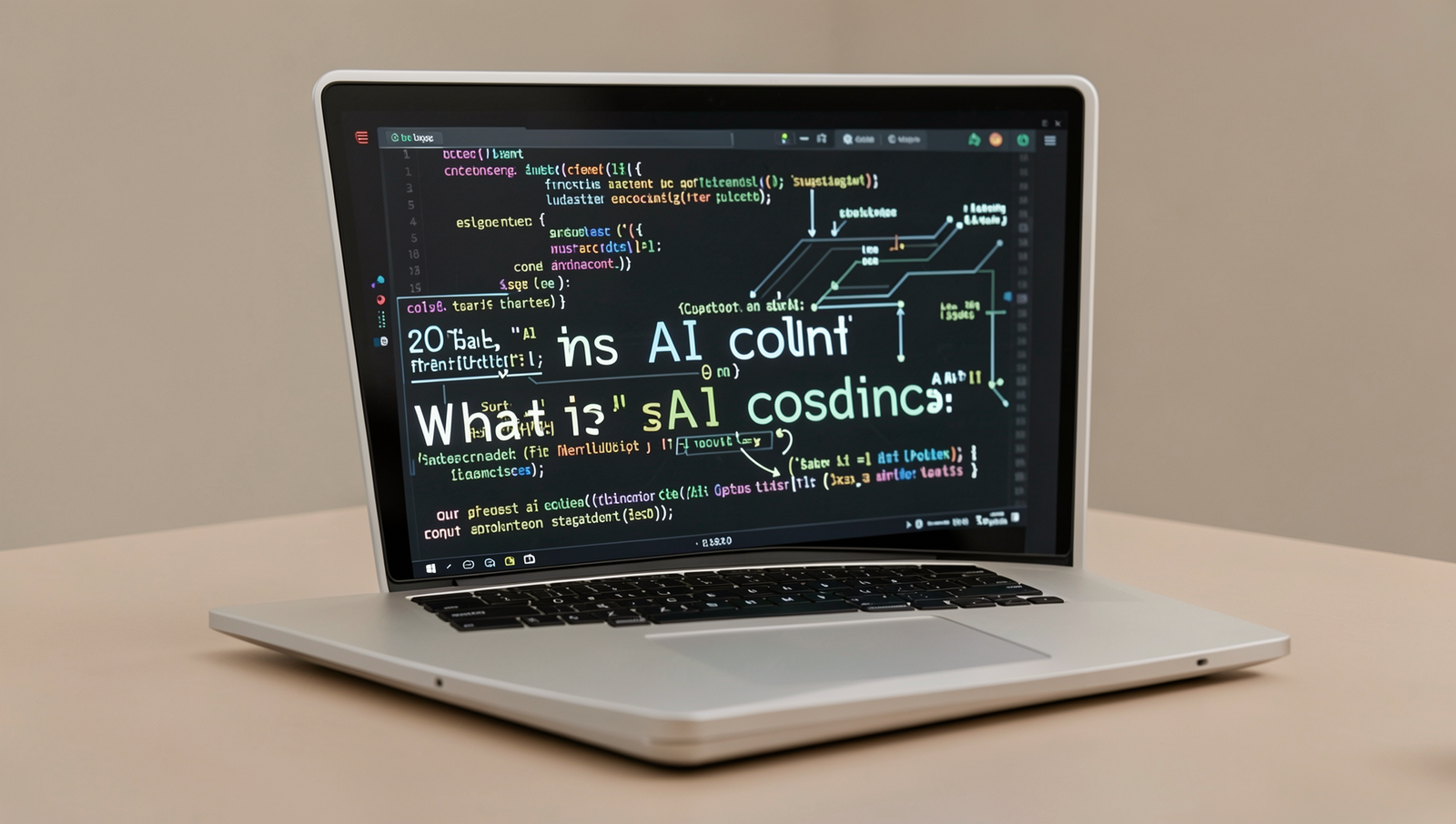 Diagram illustrating AI coding assistance tools and their benefits for developers.