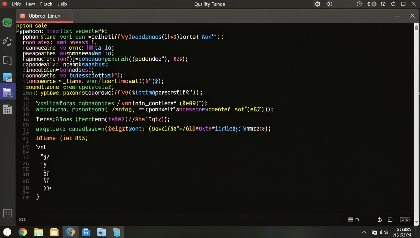Screenshot of a terminal displaying Python and venv commands on a Linux desktop.