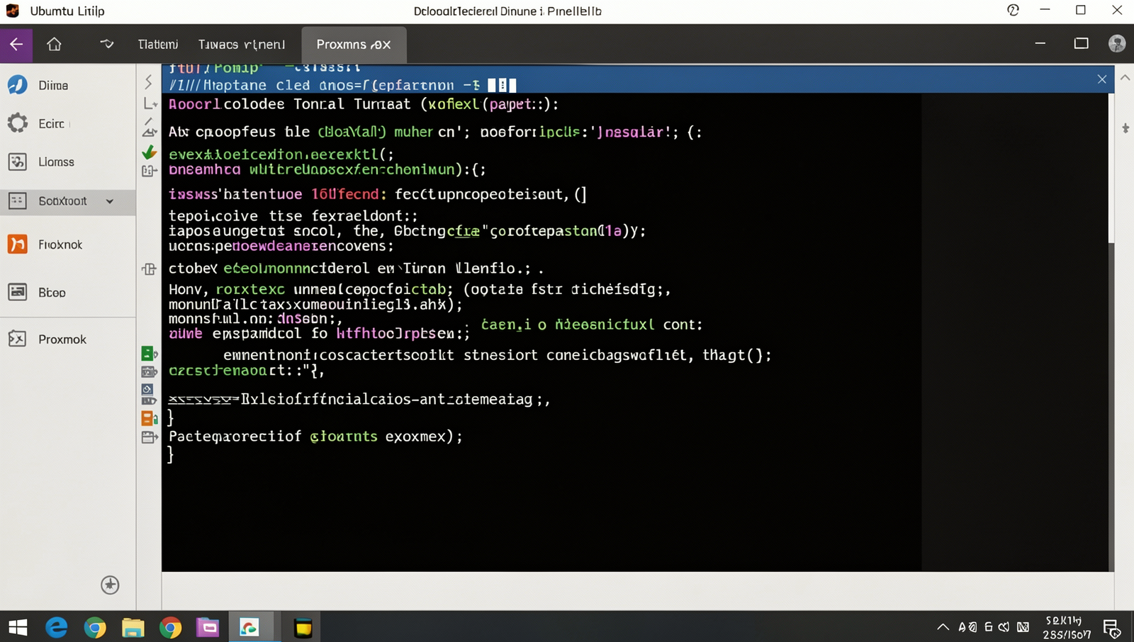 Installation of Cloudflare Tunnel client on Proxmox with terminal interface.