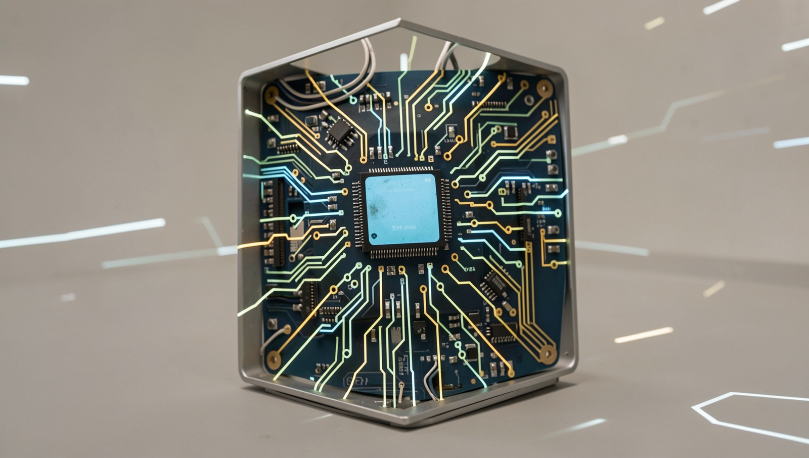 Diagram illustrating quantum computers and their potential impact on encryption methods.
