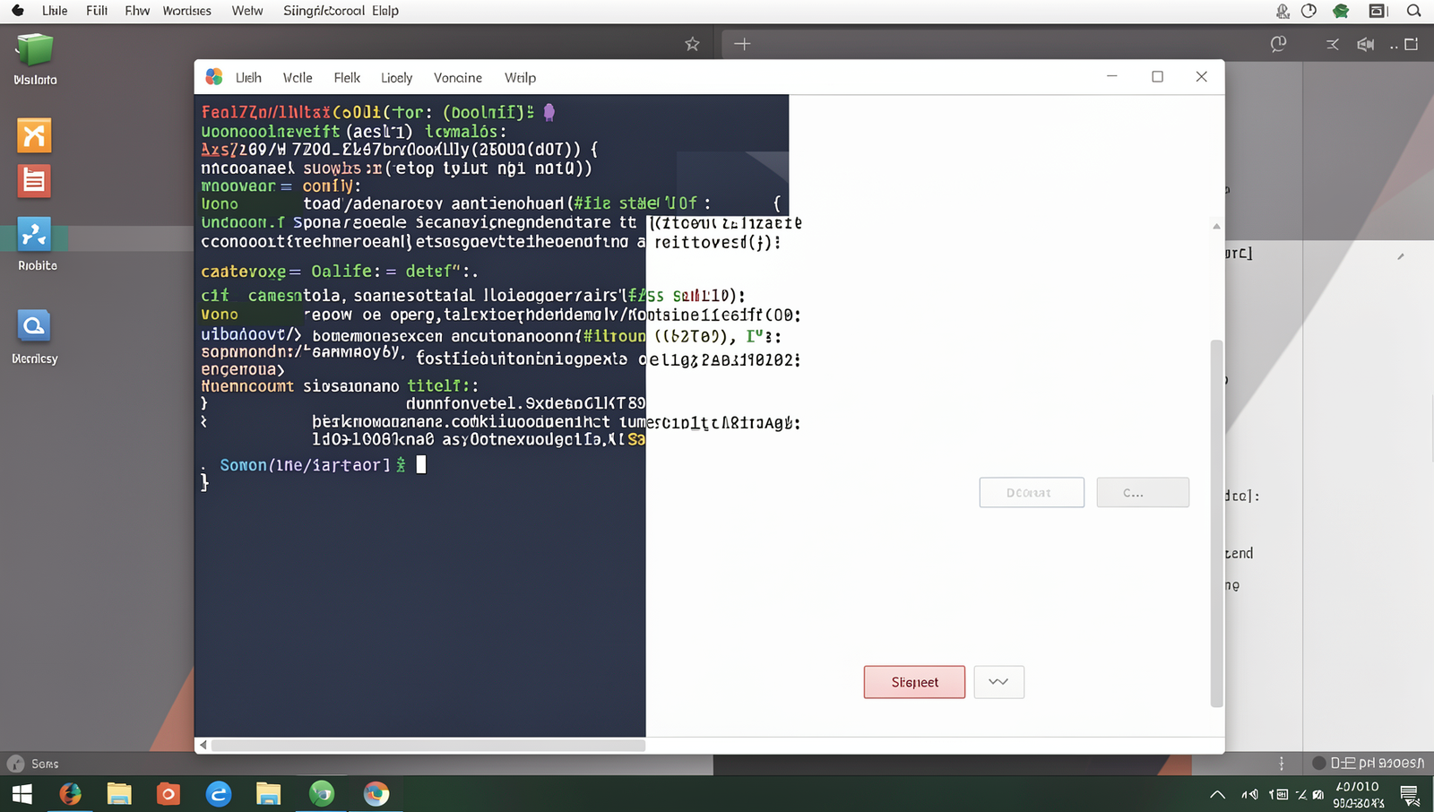 Screenshot of the Coolify signup page on a Linux desktop environment.