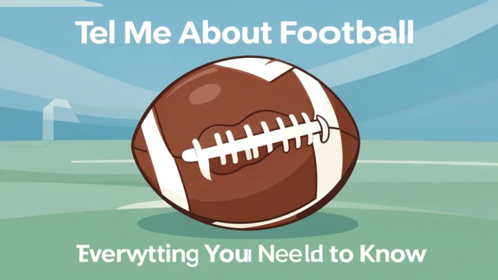 Featured image: Professional featured image for: Tel Me About Football: Everything You Need to Know. Clean editorial