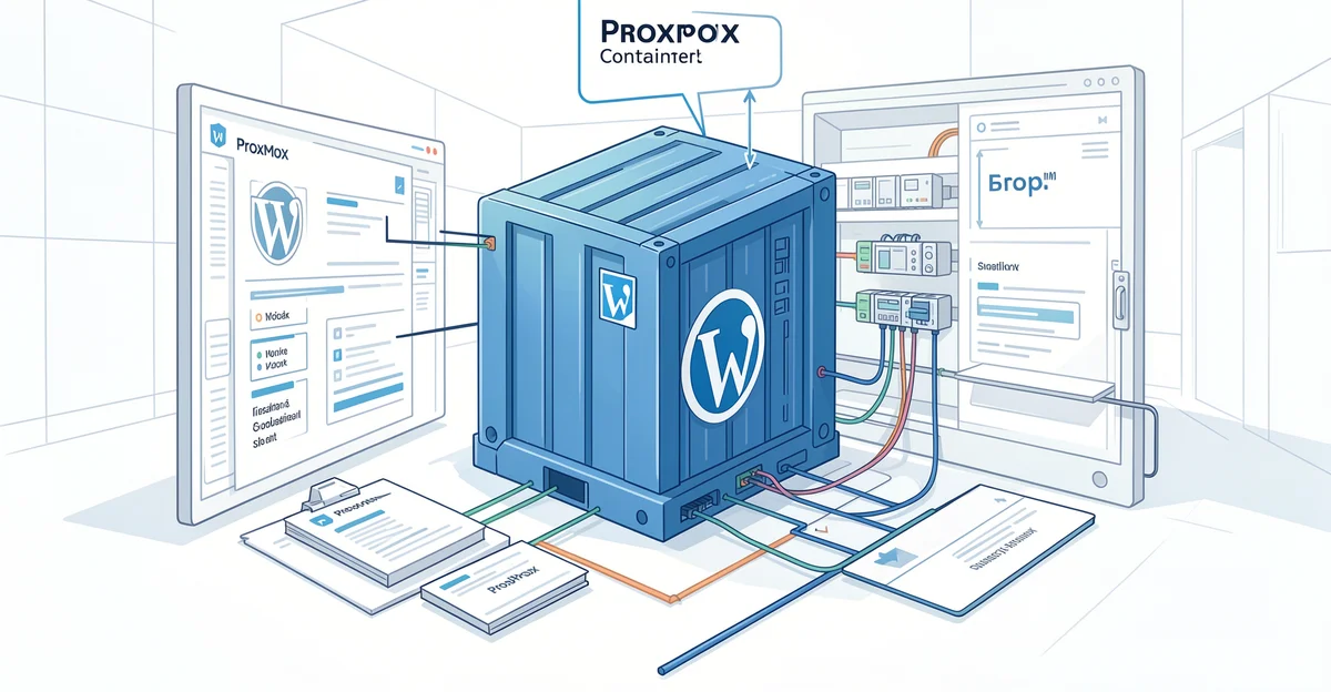 How to install wordpress container on proxmox in 2026