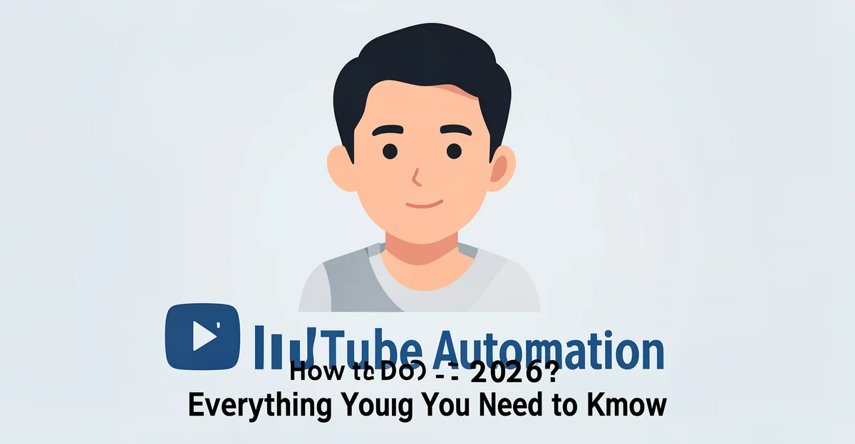Featured image: Professional featured image for: Youtube Automation How to Do? in 2026: Everything You Need to Know.