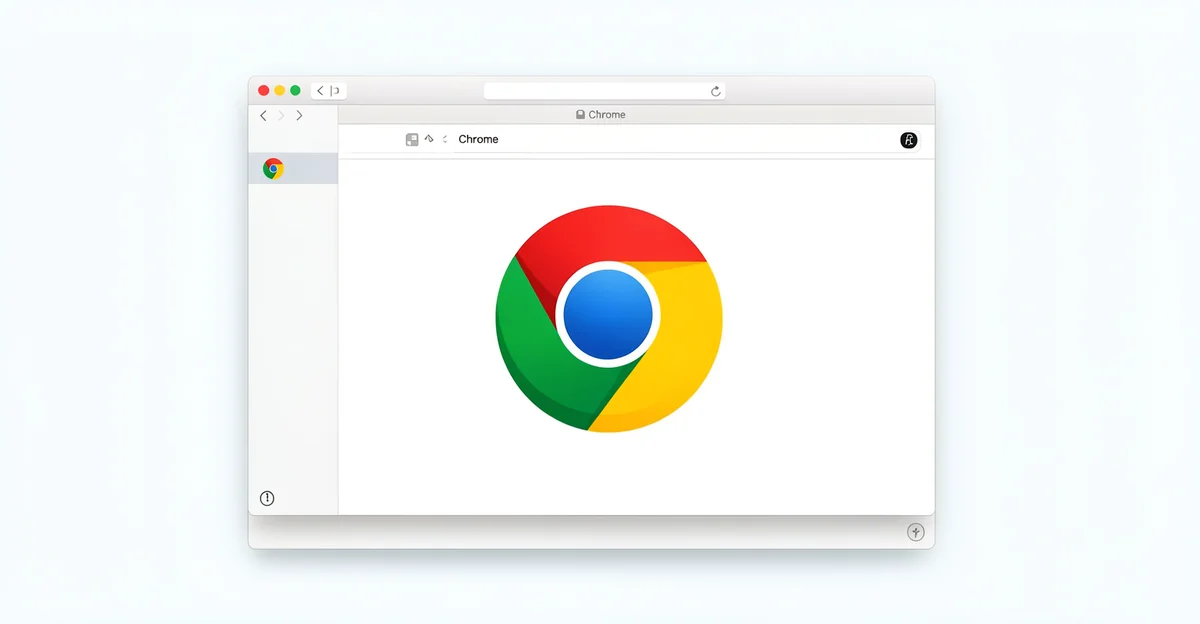 Featured image: Professional featured image for: How To Install Chrome On Mac os. Clean editorial illustration, mode