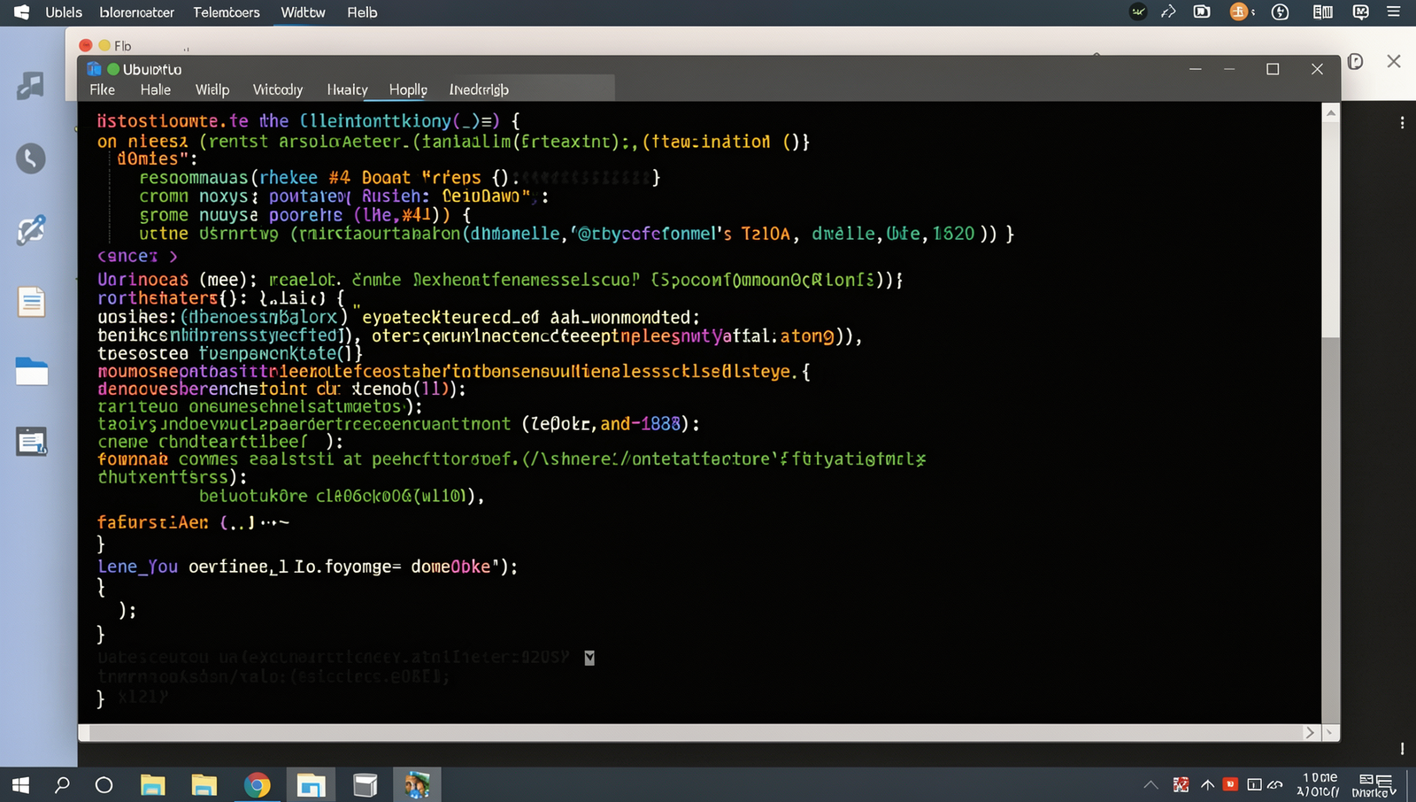 Realistic computer screen showing Docker installation process in Linux terminal.