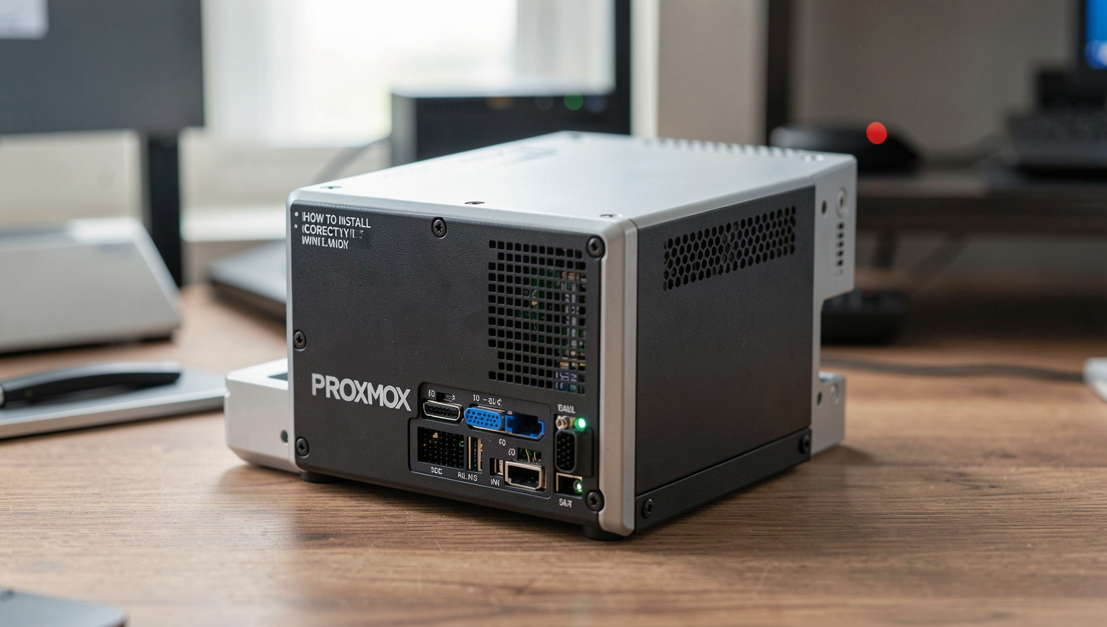 how to install corectly proxmox latest on dell mini pc with bios settings in 2026