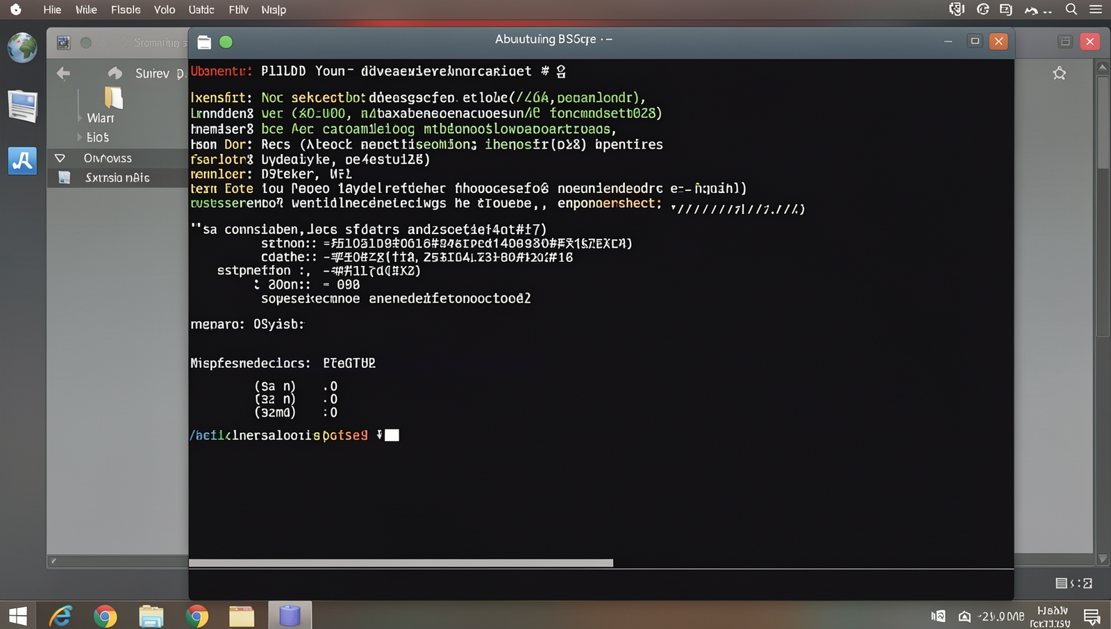 Realistic computer screen displaying BIOS settings for booting from installation media.