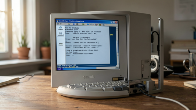 how to install windows xp
