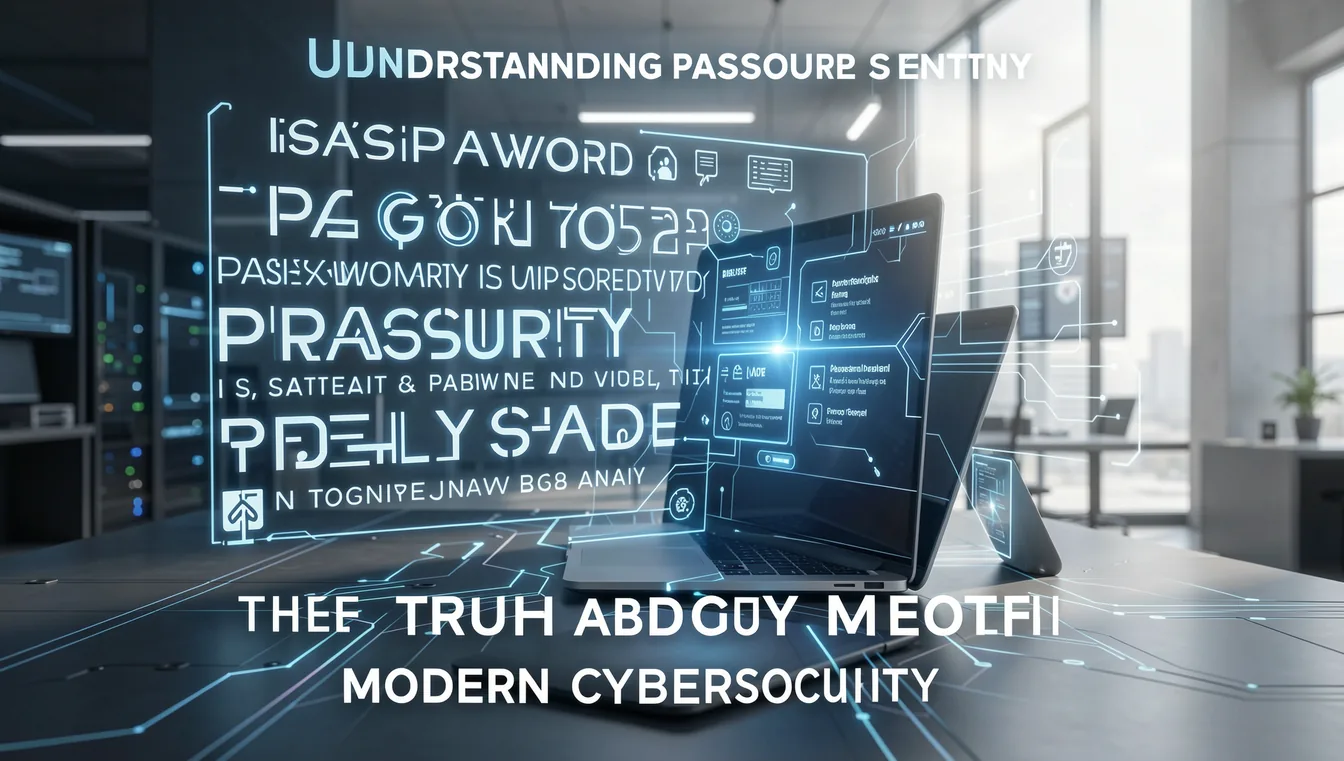 Visual overview of Understanding Password Security: Setup and Usage.