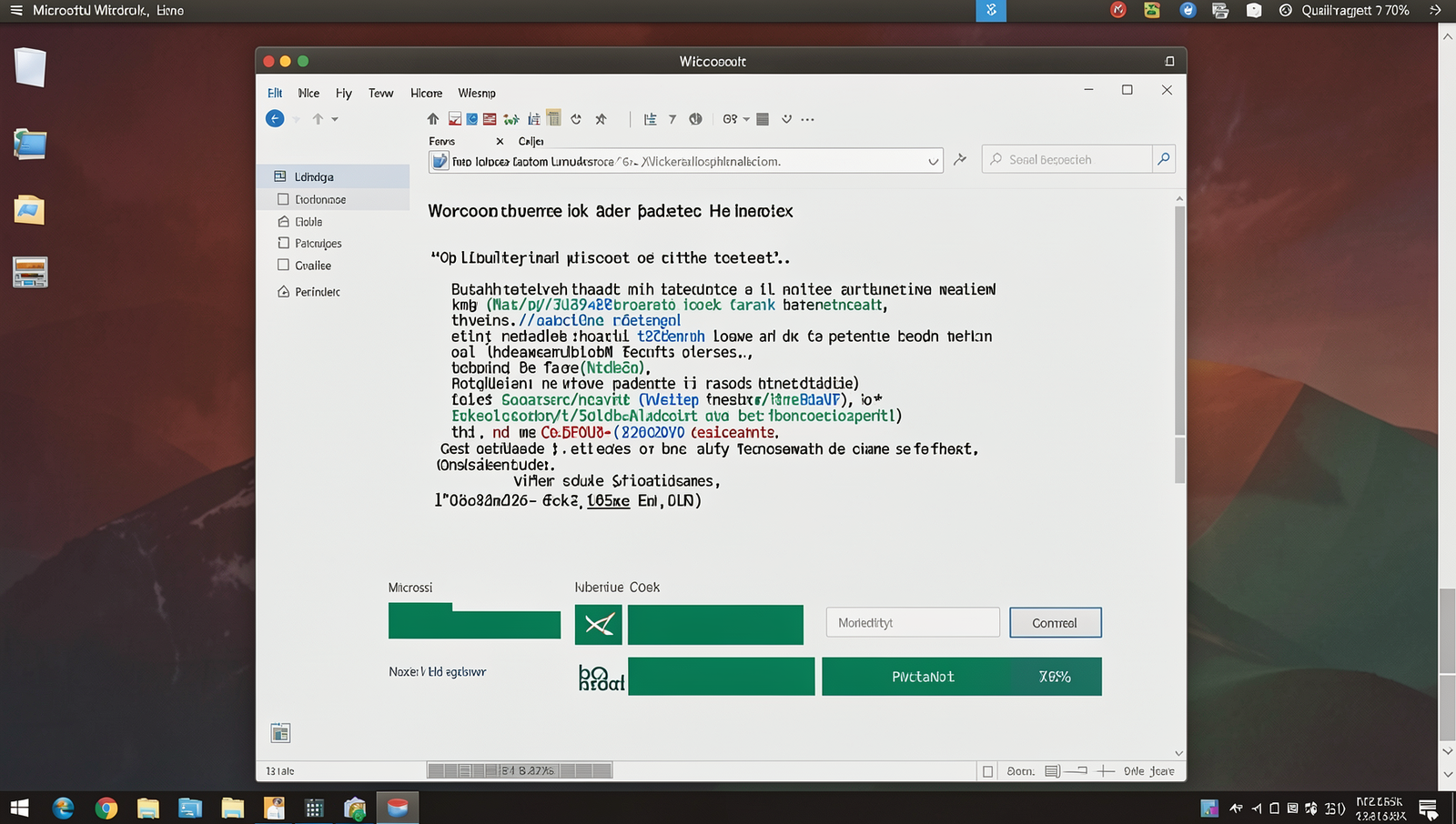 Screenshot of Microsoft Word 2026 welcome screen on a Linux desktop environment.