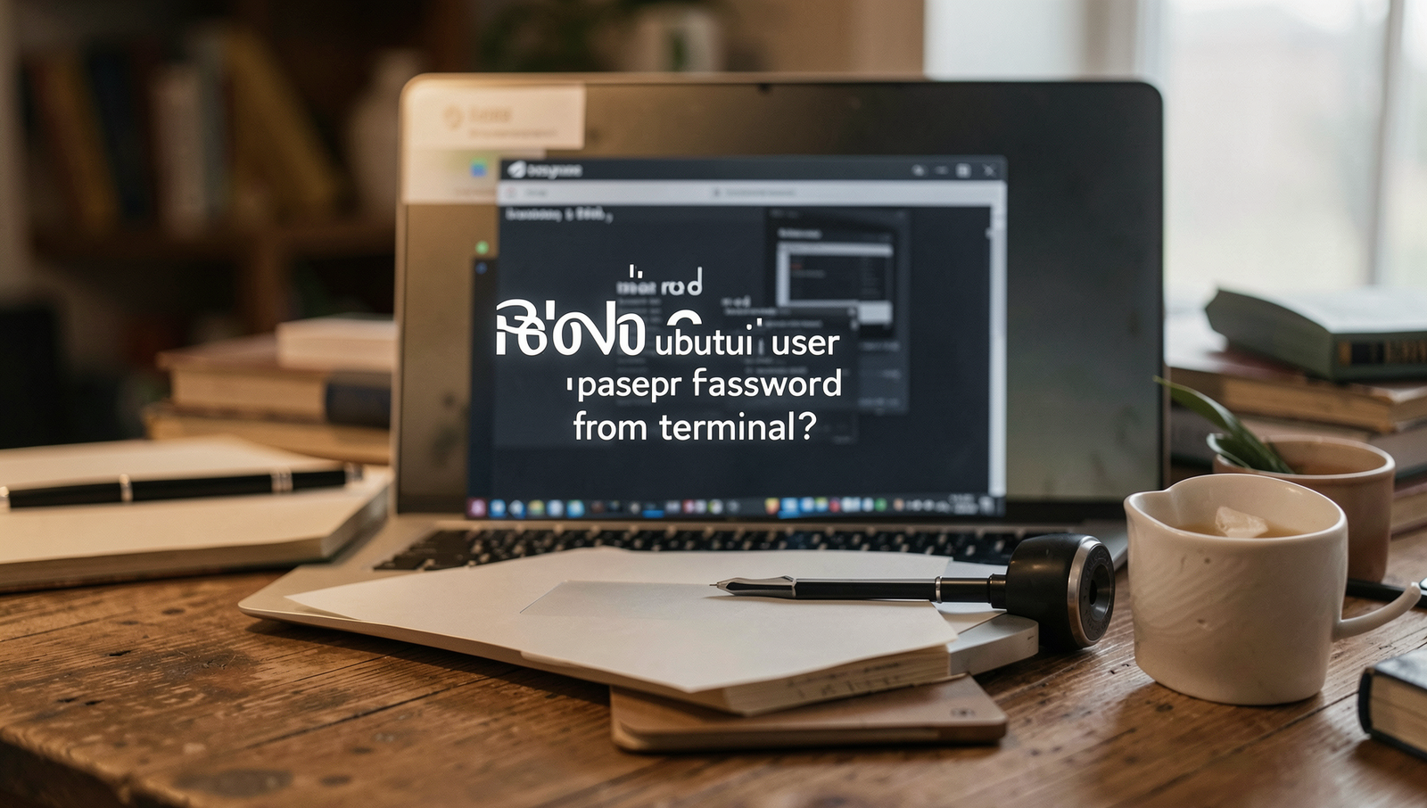 how to reset ubuntu user password from terminal?