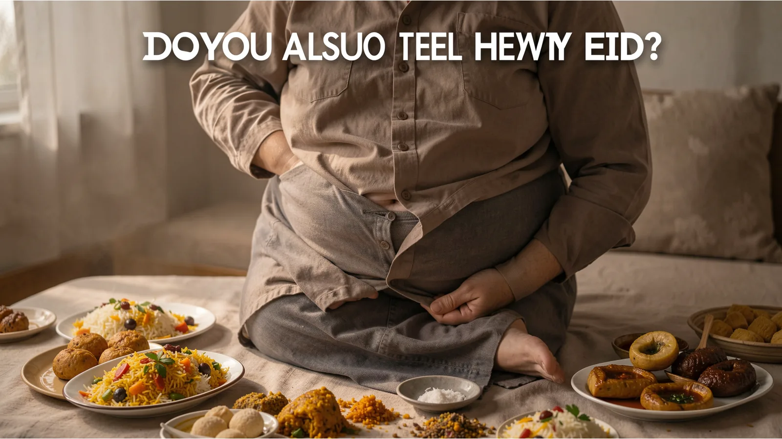 Do you also feel heavy after Eid? — illustrative visual for this section