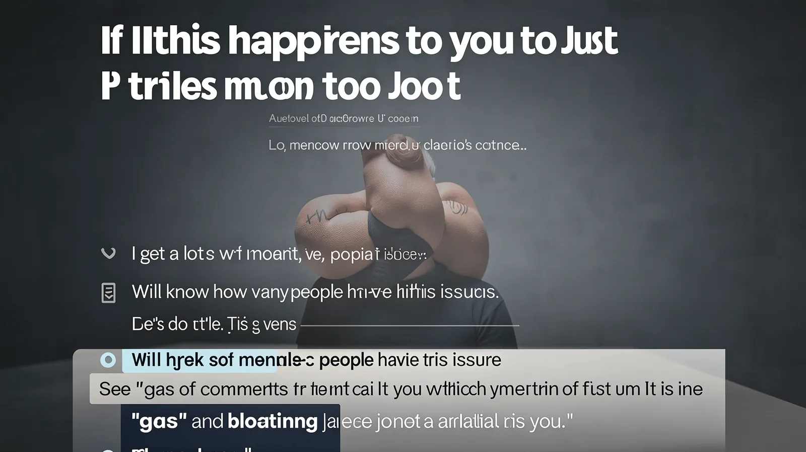If this happens to you too Just — illustrative visual for this section