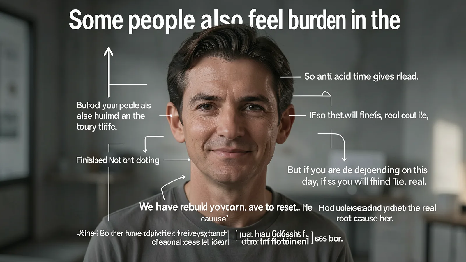 Some people also feel burden in the — illustrative visual for this section