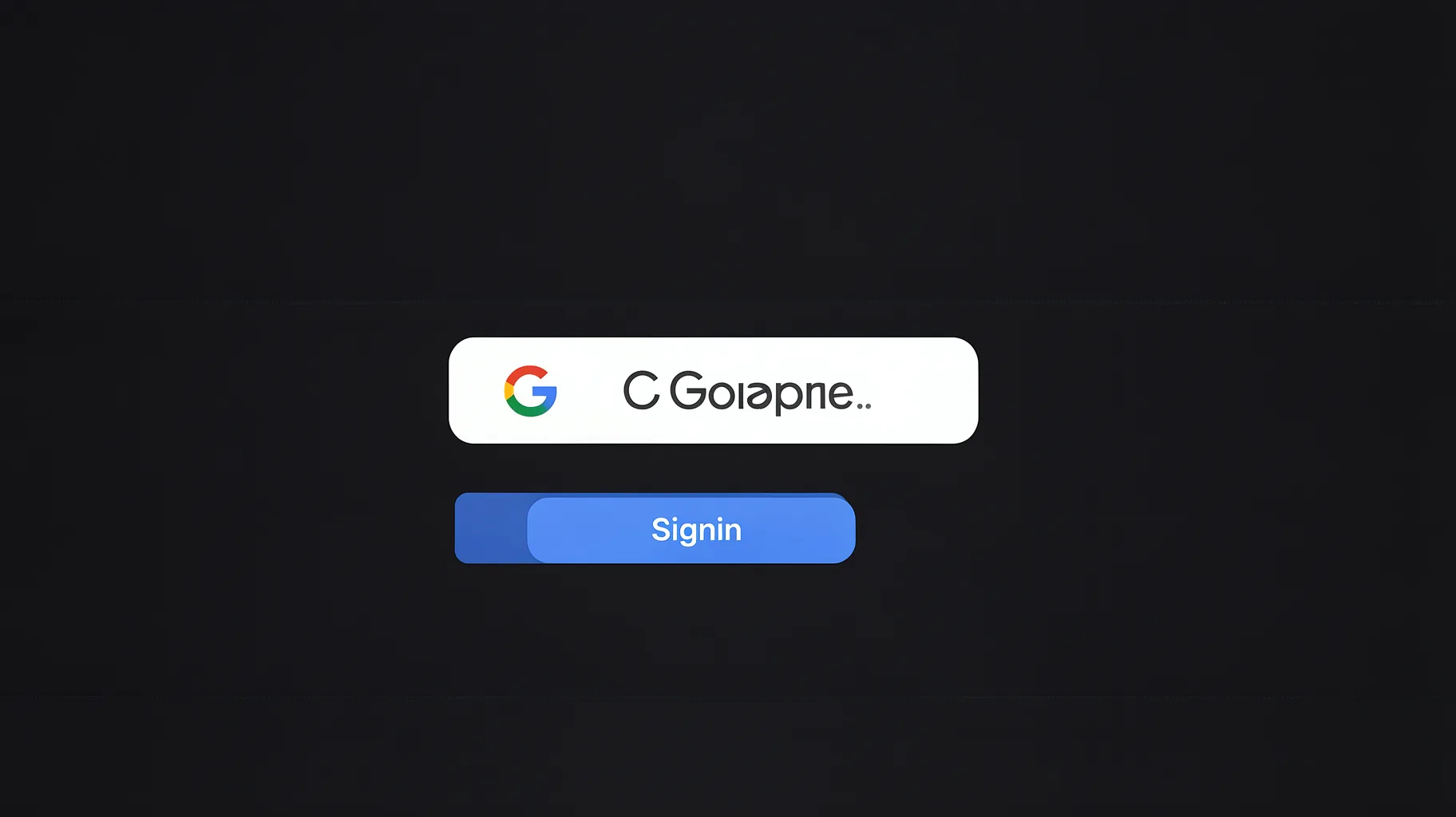 See Already Google Signin Button Here