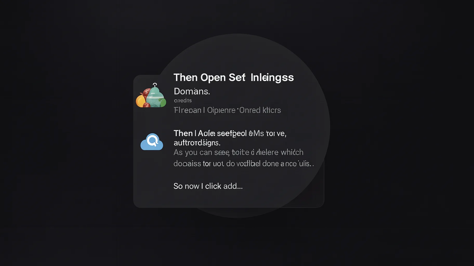 Then Open Settings Here Authorize Domains
