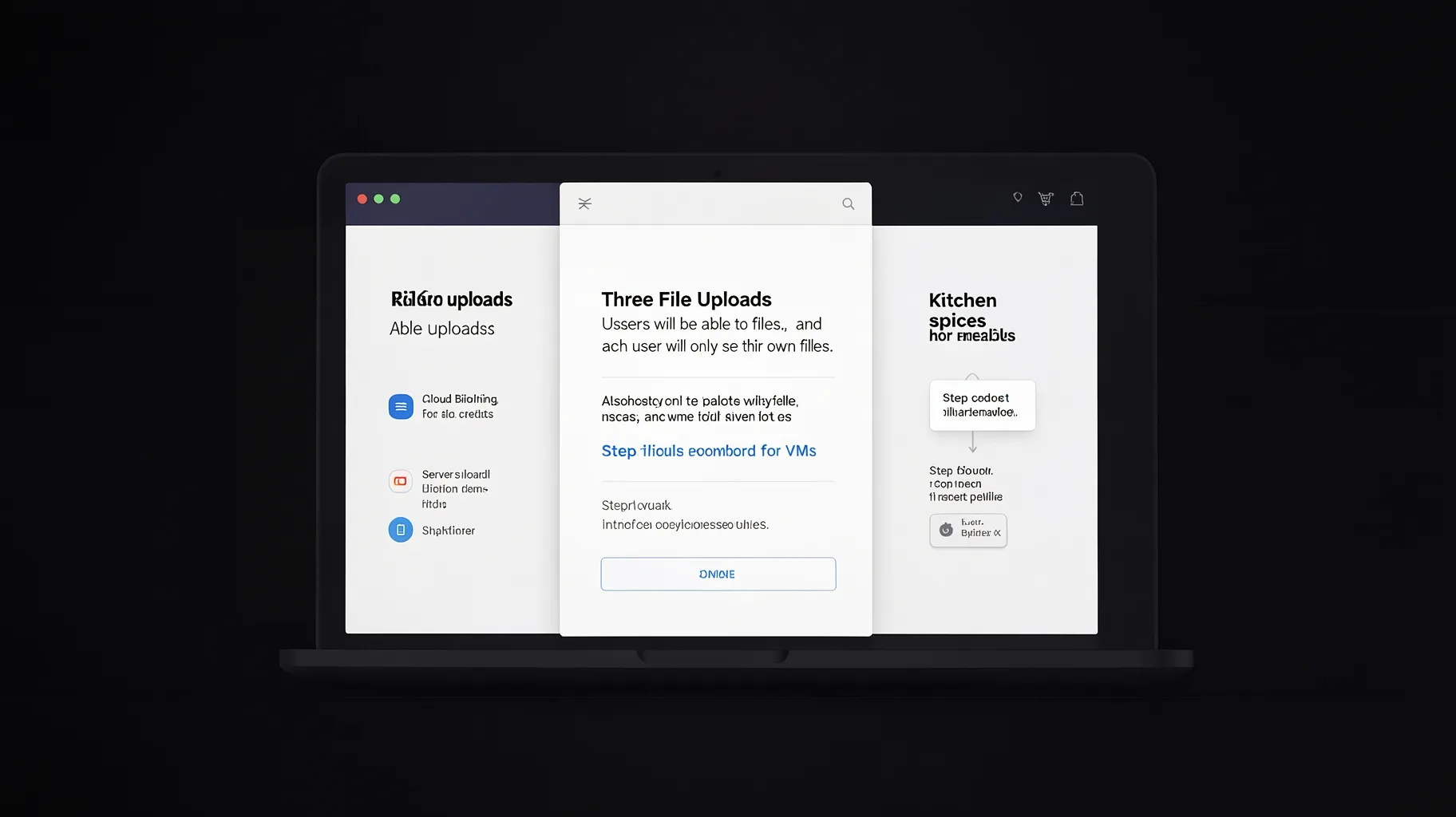 Three File Uploads Users Able Upload