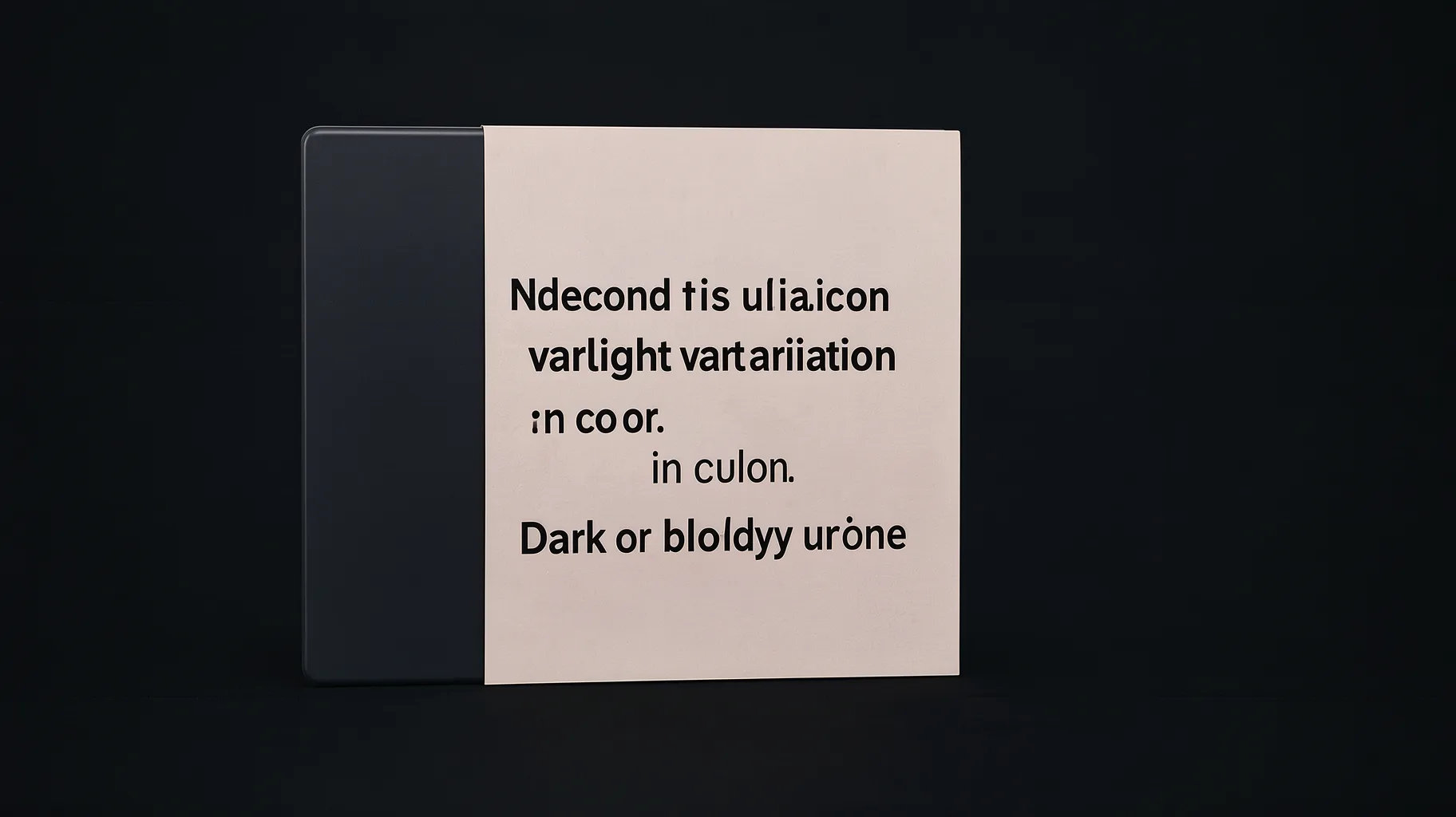 second sign is urination Non-slight variation in color