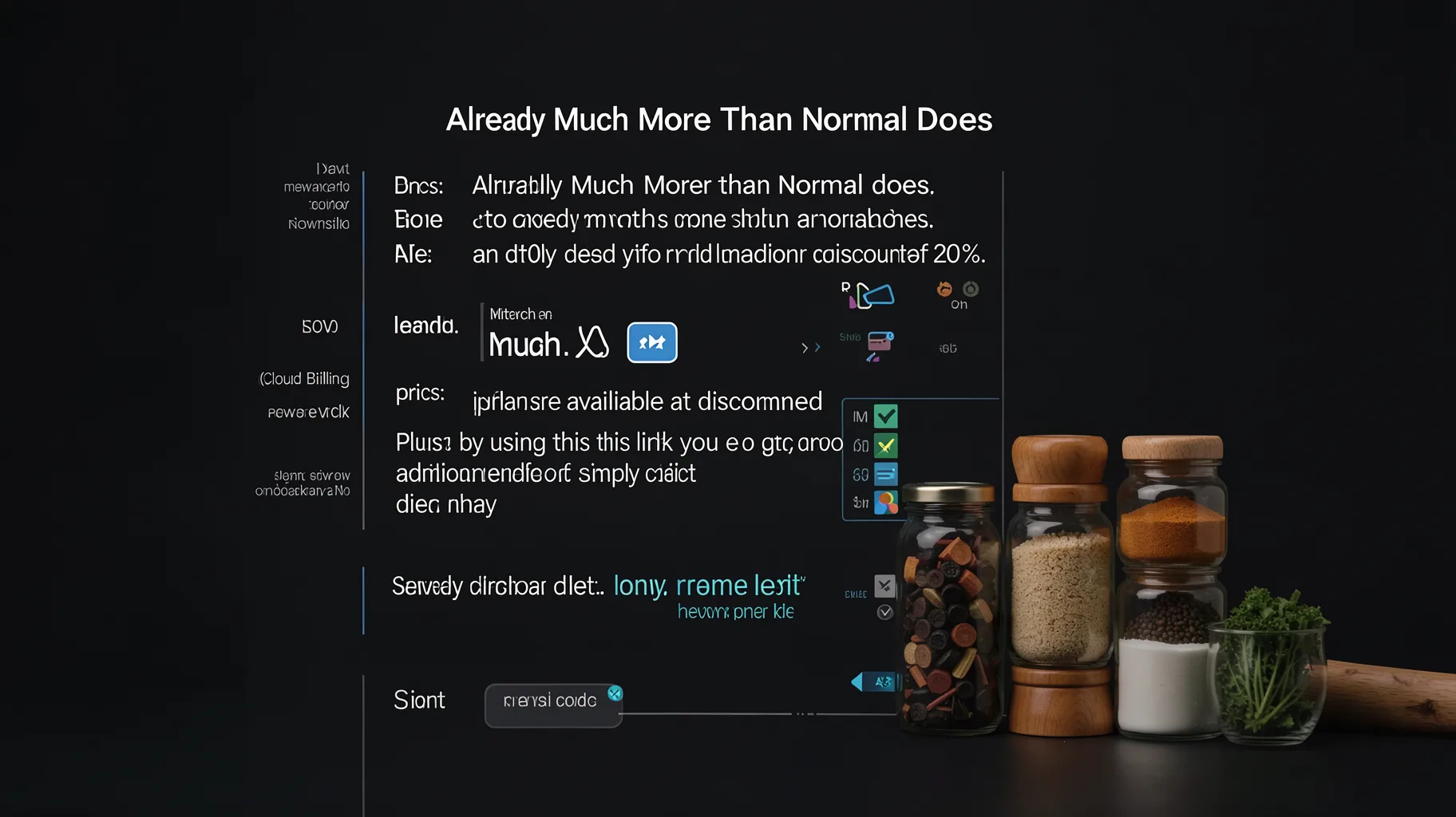 Already Much More Than Normal Does