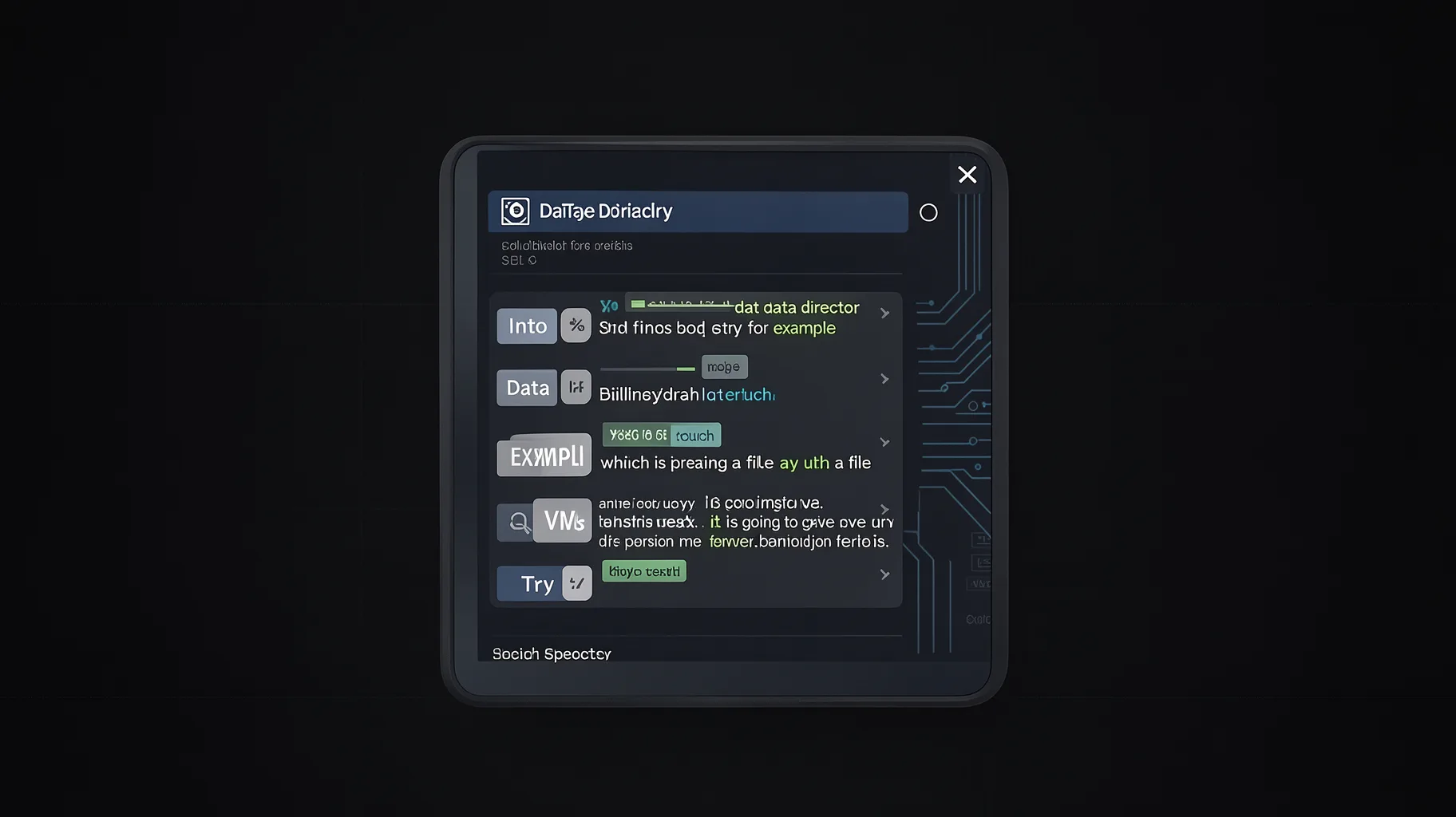 Into Data Directory Example Try Touch