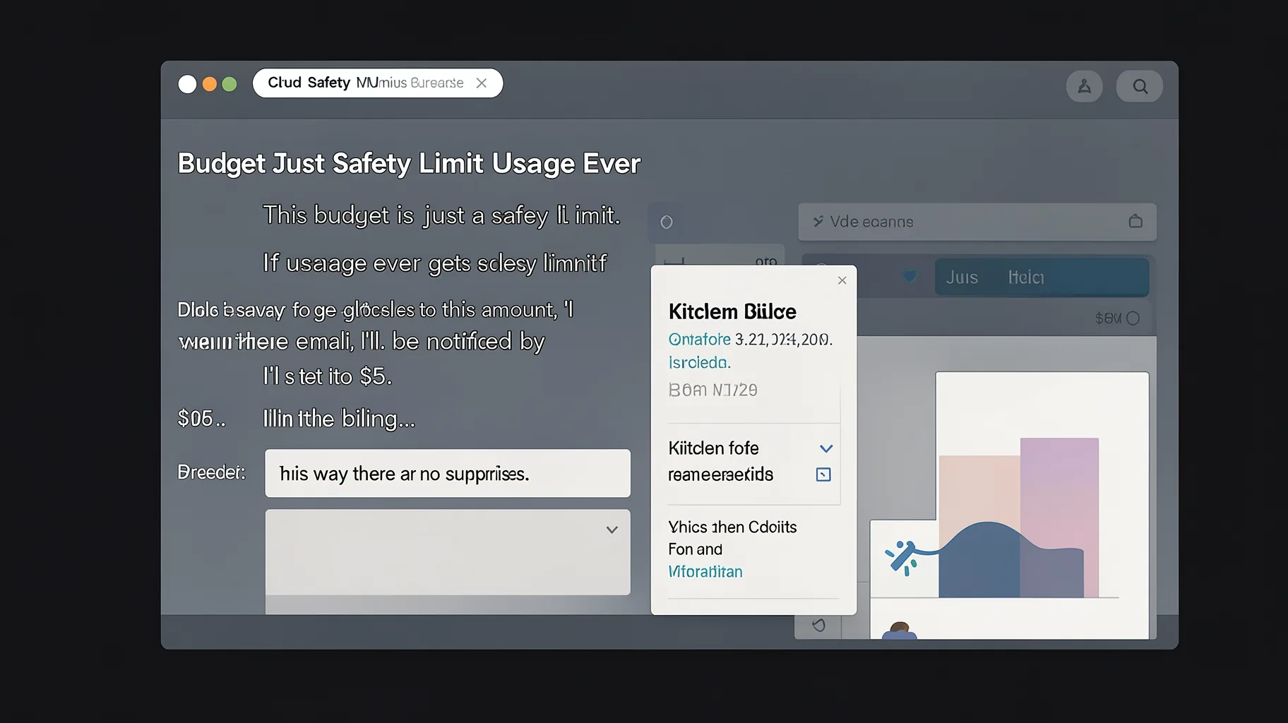 Budget Just Safety Limit Usage Ever