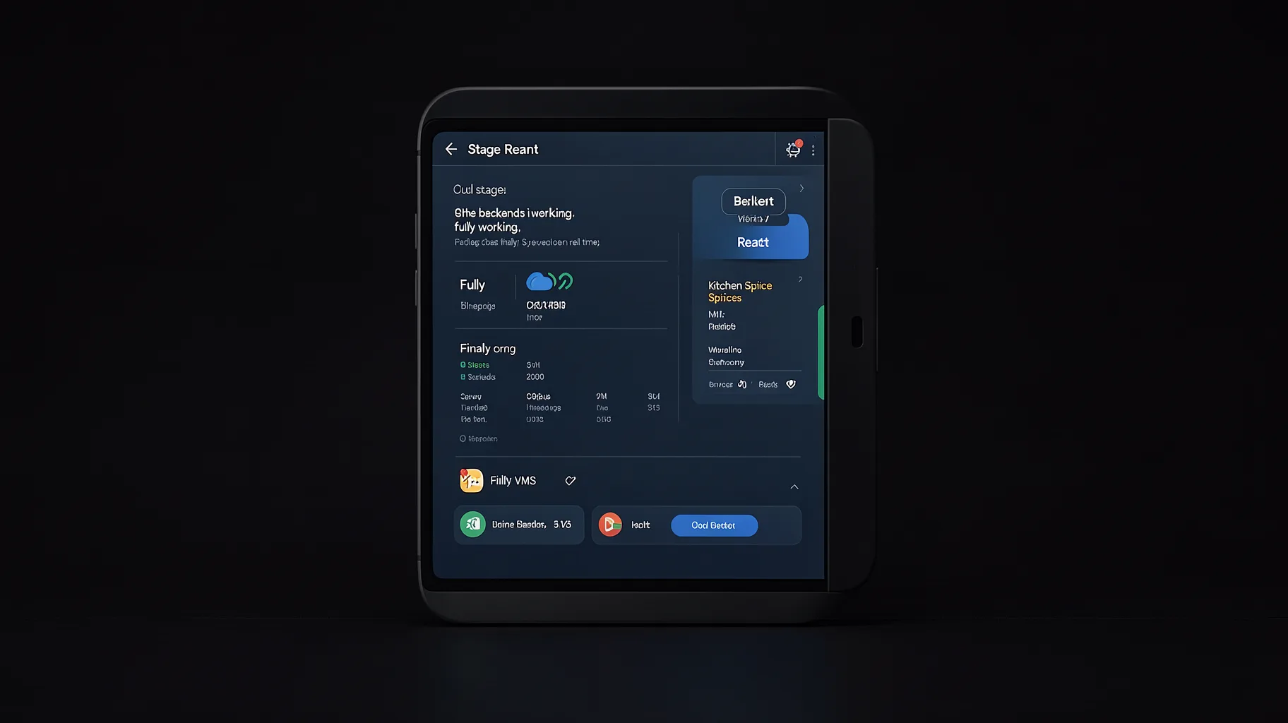 Stage Backend Fully Working Finally React