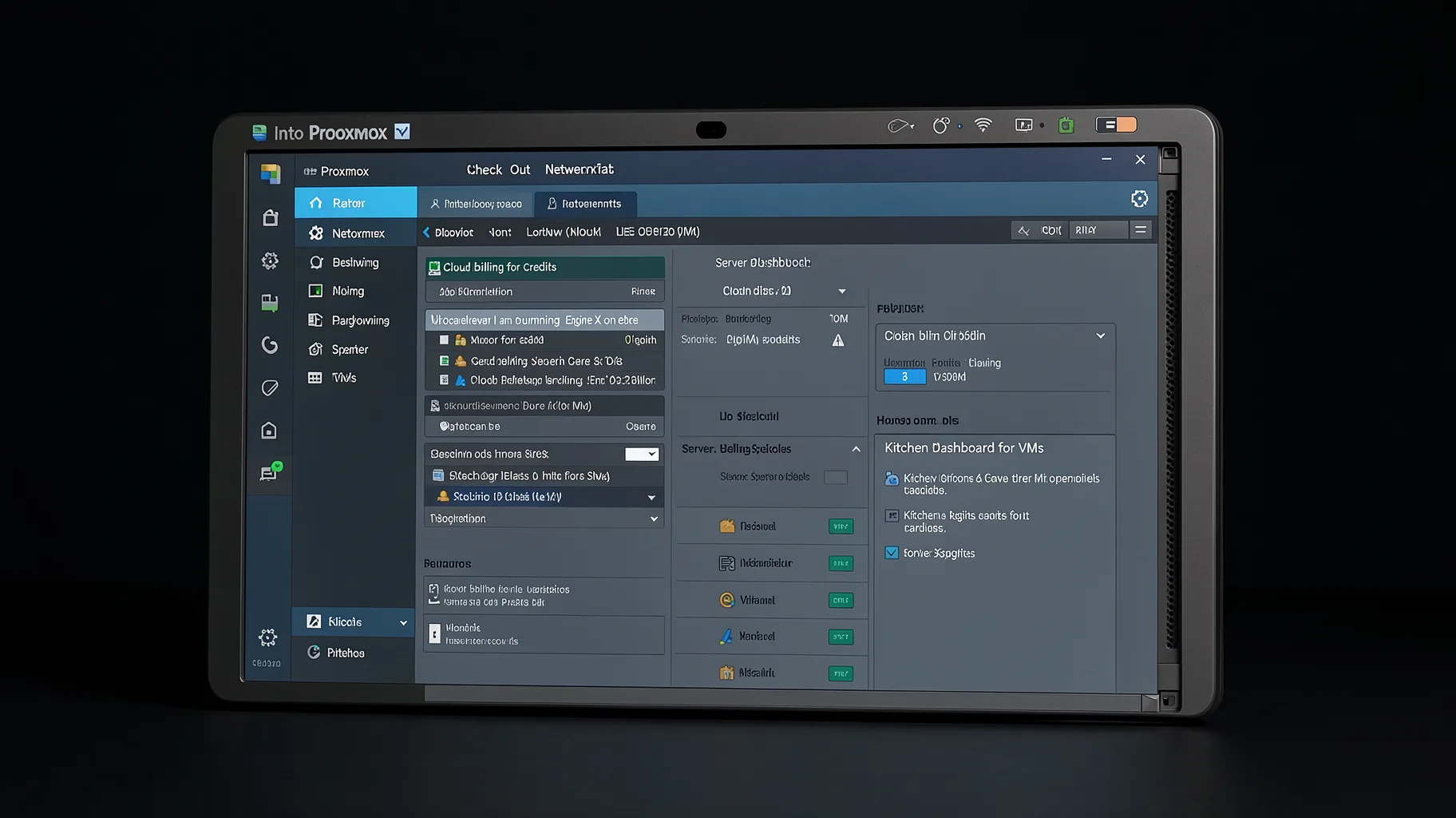Into Proxmox Check Out Networking Tab