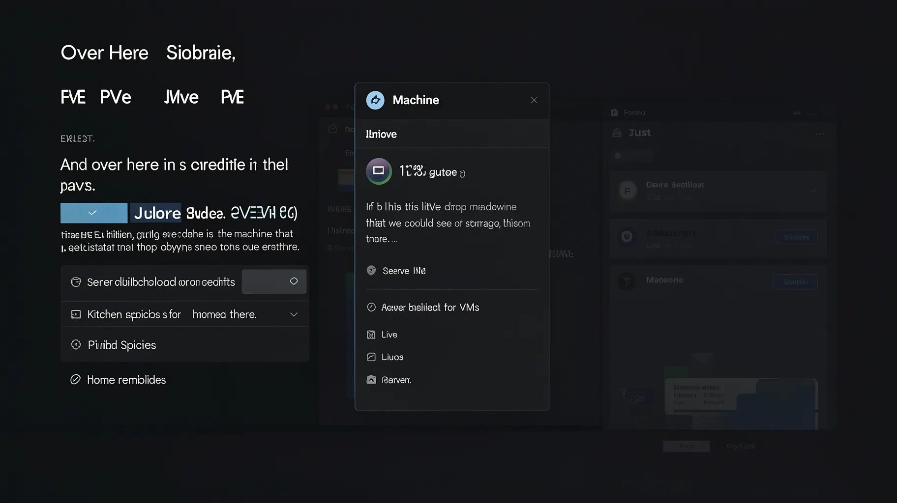 Over Here Sidebar PVE Machine Just