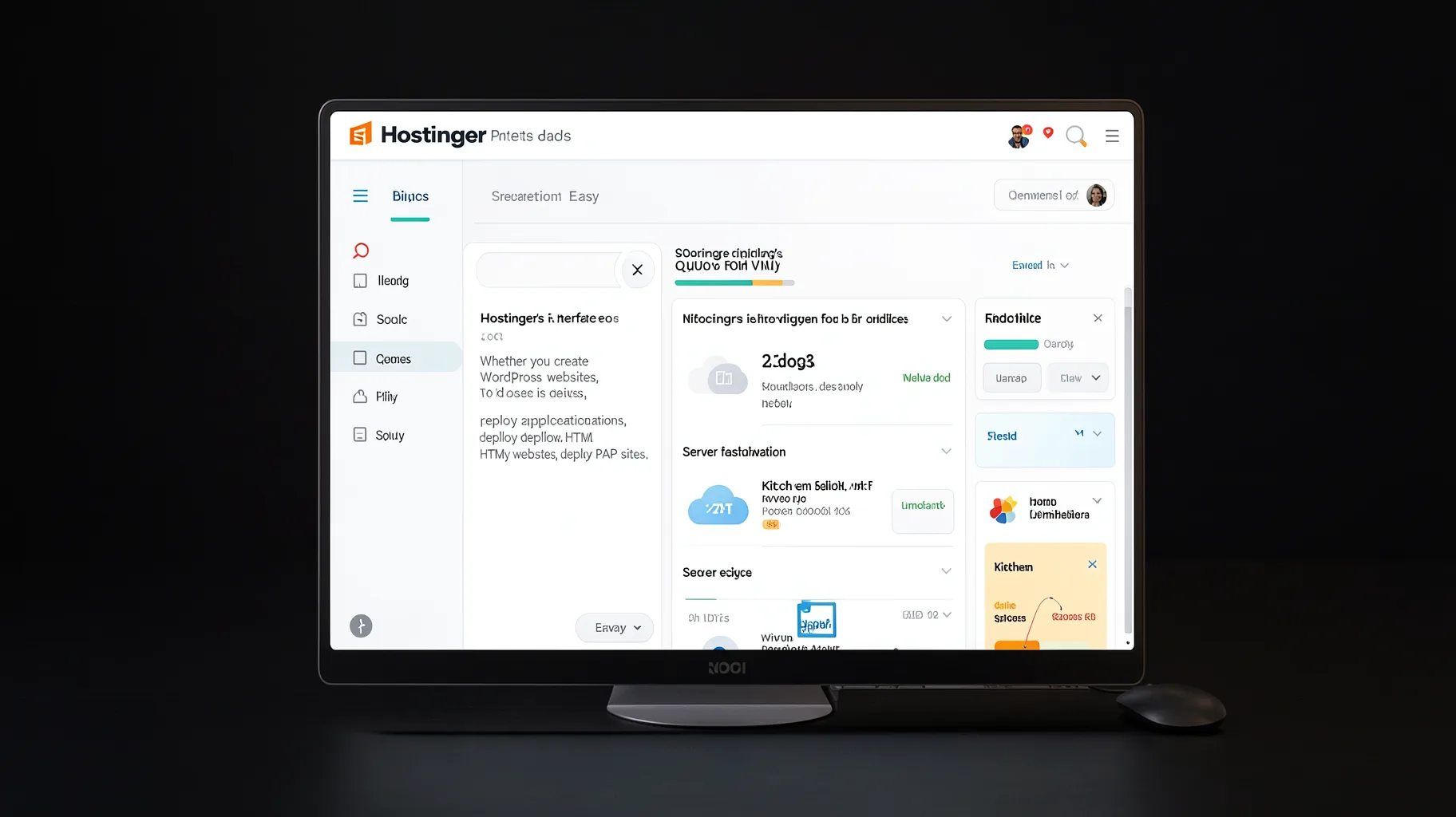 Hostinger Interface Quite Good Process Easy