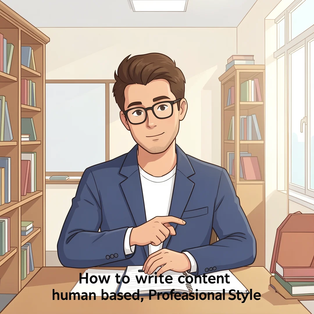 Step 1: Illustration for step: Understand the fundamentals related to How to write content human based, prof