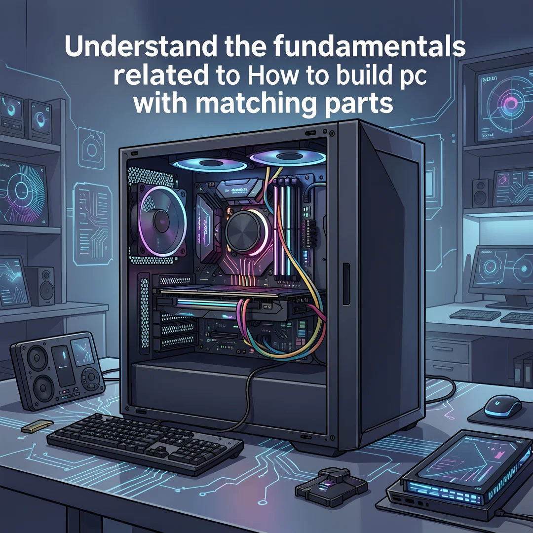 Step 1: Illustration for step: Understand the fundamentals related to How to build pc with matching parts, p