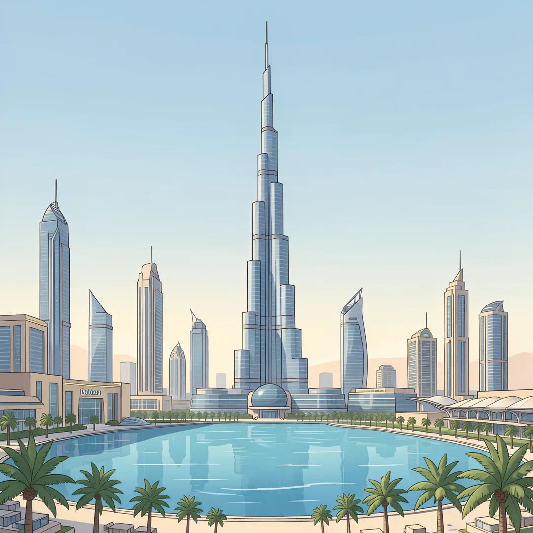 Step 1: Illustration for step: Understand the fundamentals related to tel me about dubai, professional educa