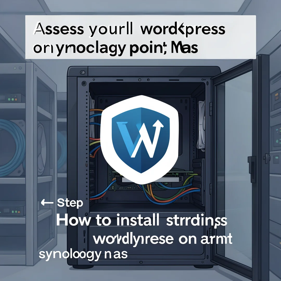 Step 2: Illustration for step: Assess your starting point related to How to install wordpress on synology na