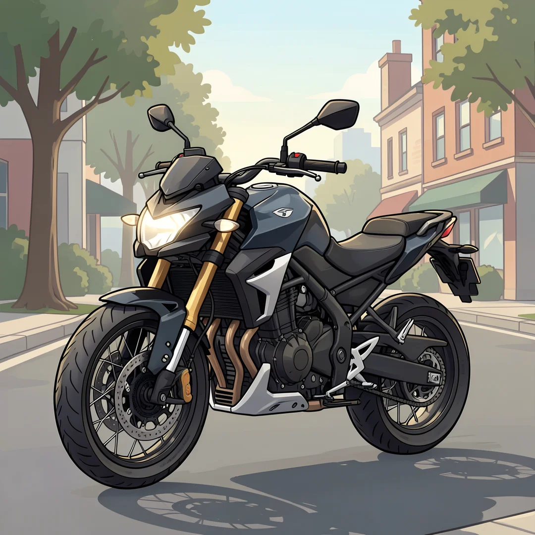 Step 2: Illustration for step: Assess your starting point related to How to learn driving a heavy bike, prof