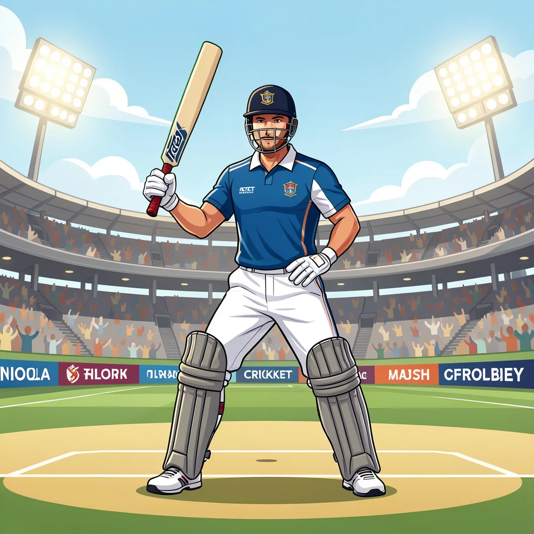 Step 3: Illustration for step: Set clear goals related to tel me about cricket, professional educational sty