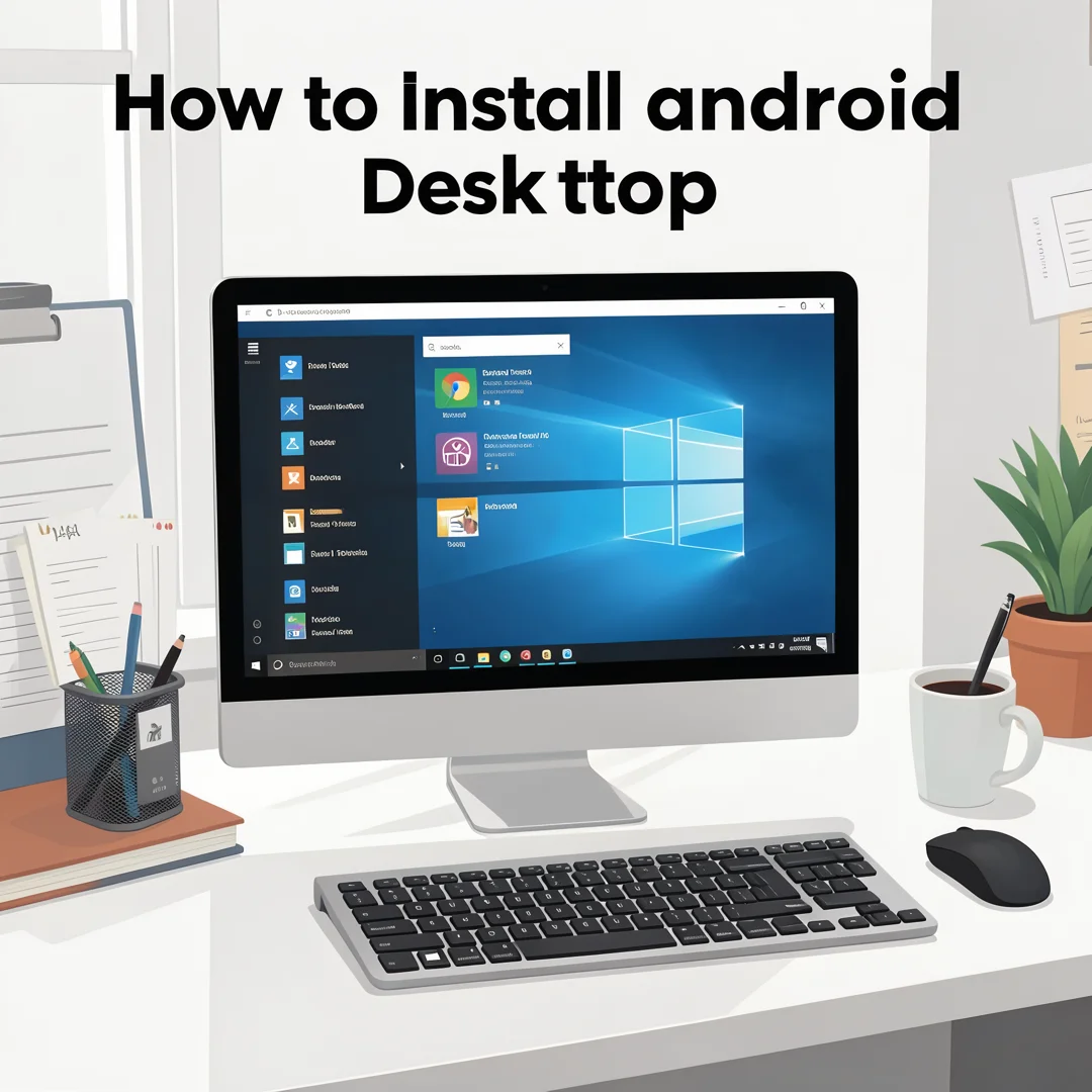 Step 4: Illustration for step: Gather necessary resources related to How to install android desktop, profess