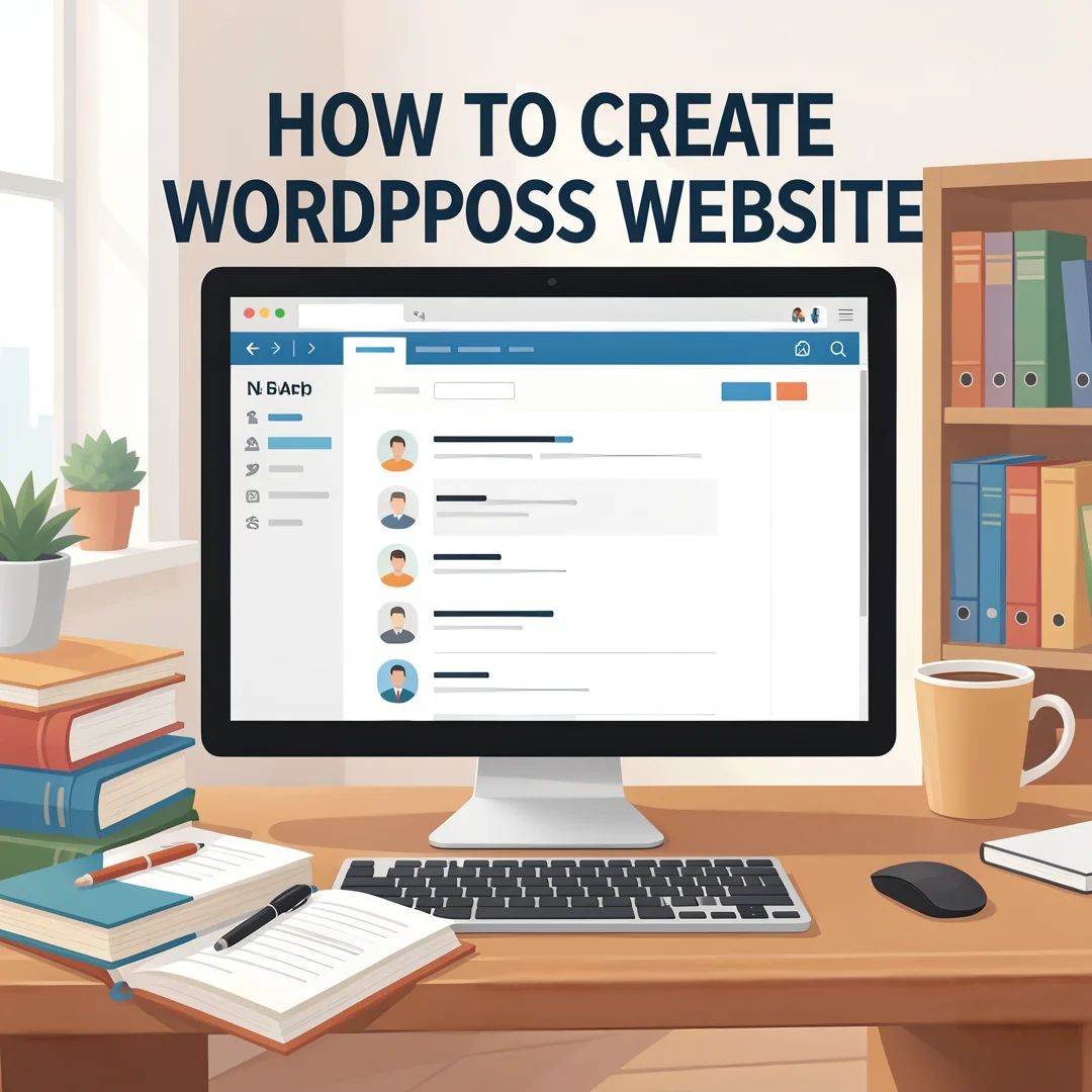 Step 4: Illustration for step: Gather necessary resources related to How To Create WordPress Website, profes