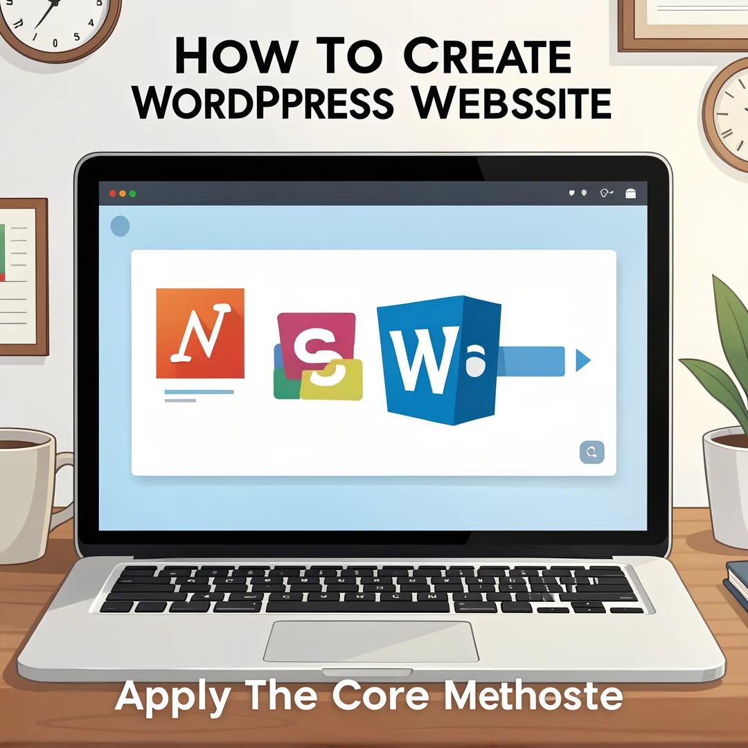 Step 5: Illustration for step: Apply the core methods related to How To Create WordPress Website, profession