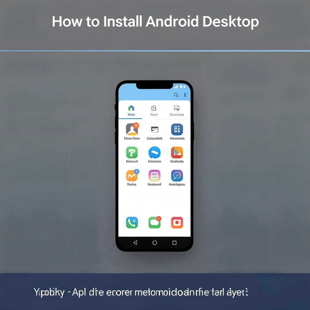 Step 5: Illustration for step: Apply the core methods related to How to install android desktop, professiona