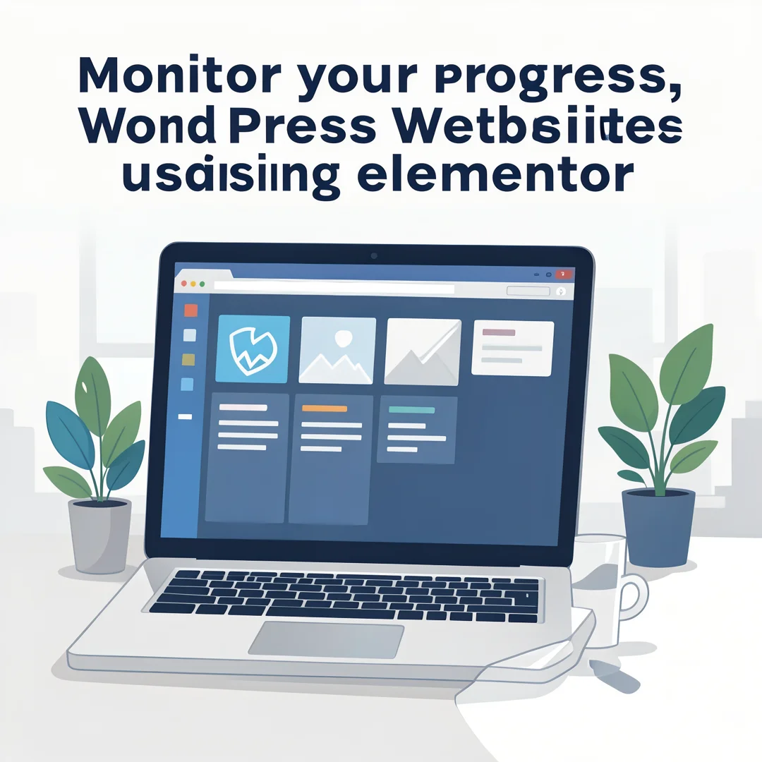 Step 6: Illustration for step: Monitor your progress related to How To Create WordPress Website using elemen