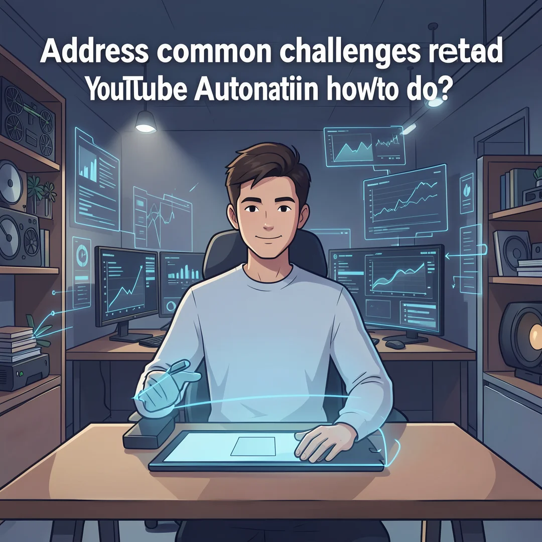 Step 7: Illustration for step: Address common challenges related to youtube automation how to do? in 2026, p