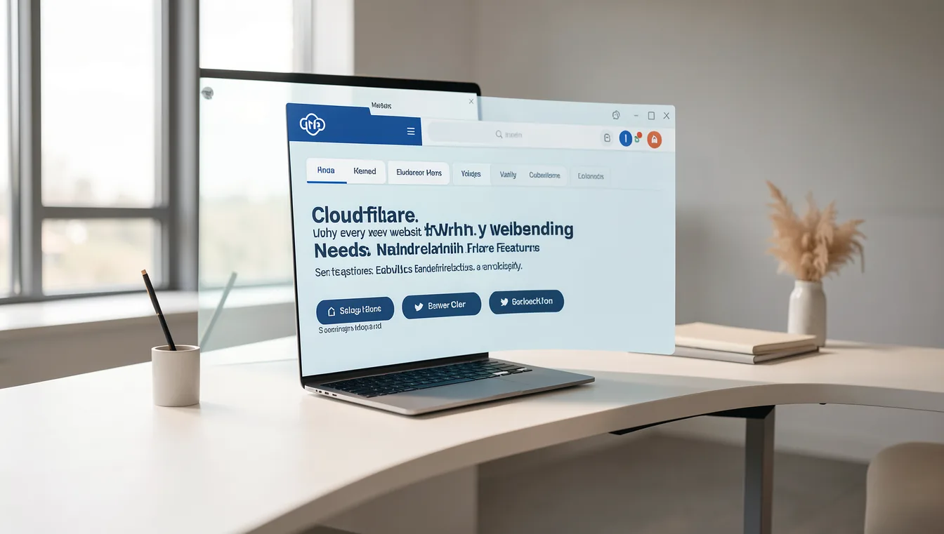 Visual overview of Understanding Cloudflare's Features and Benefits.
