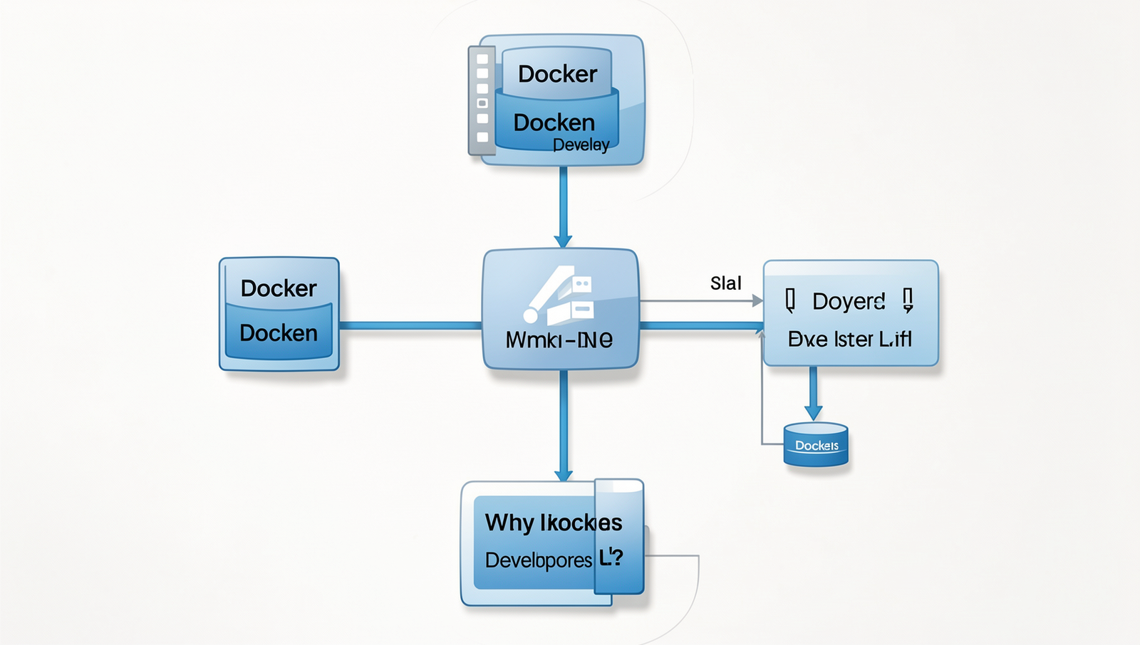 Detailed diagram of Docker architecture showcasing its components and interactions.