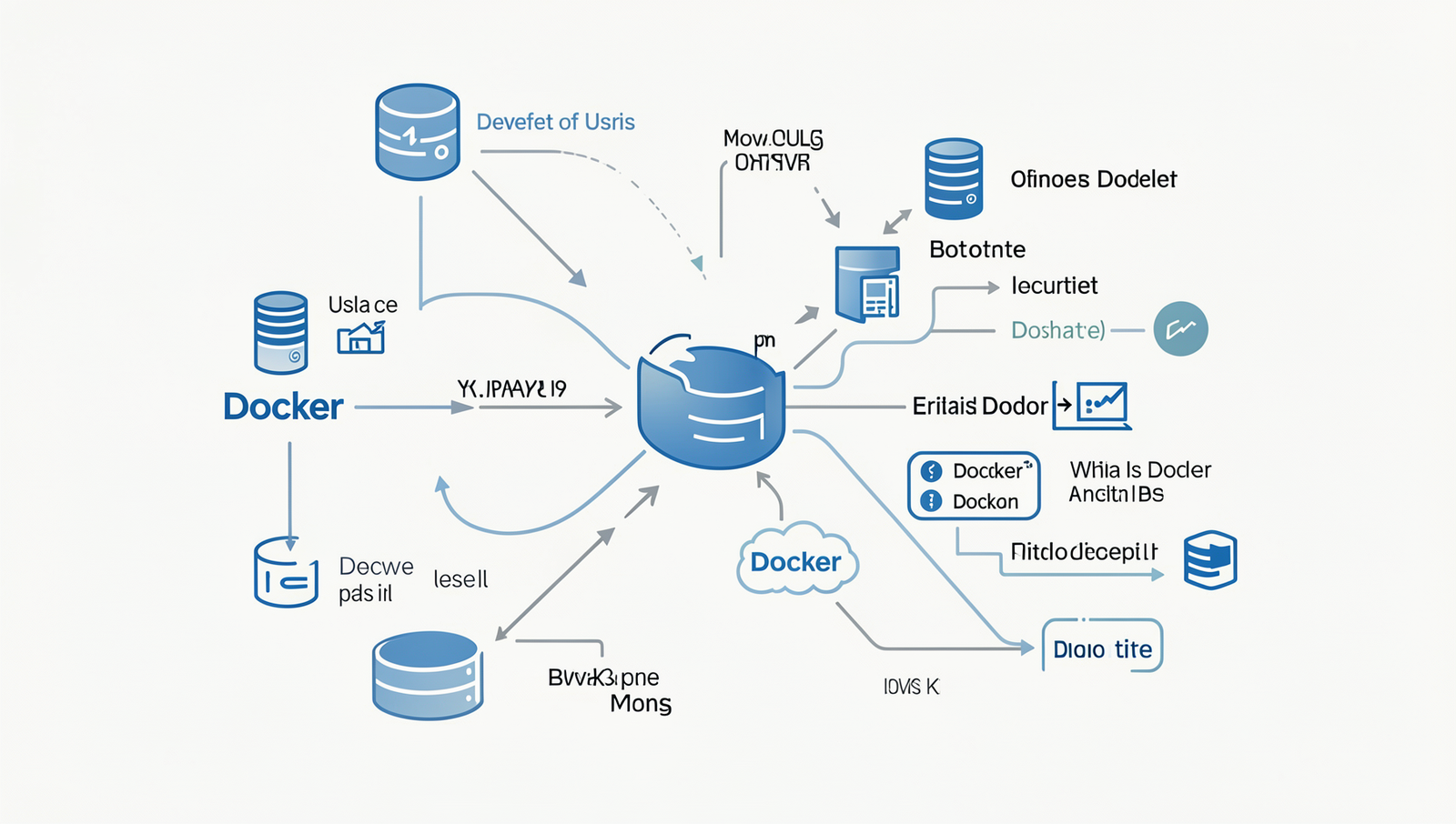 Infographic illustrating the key benefits of using Docker for developers.