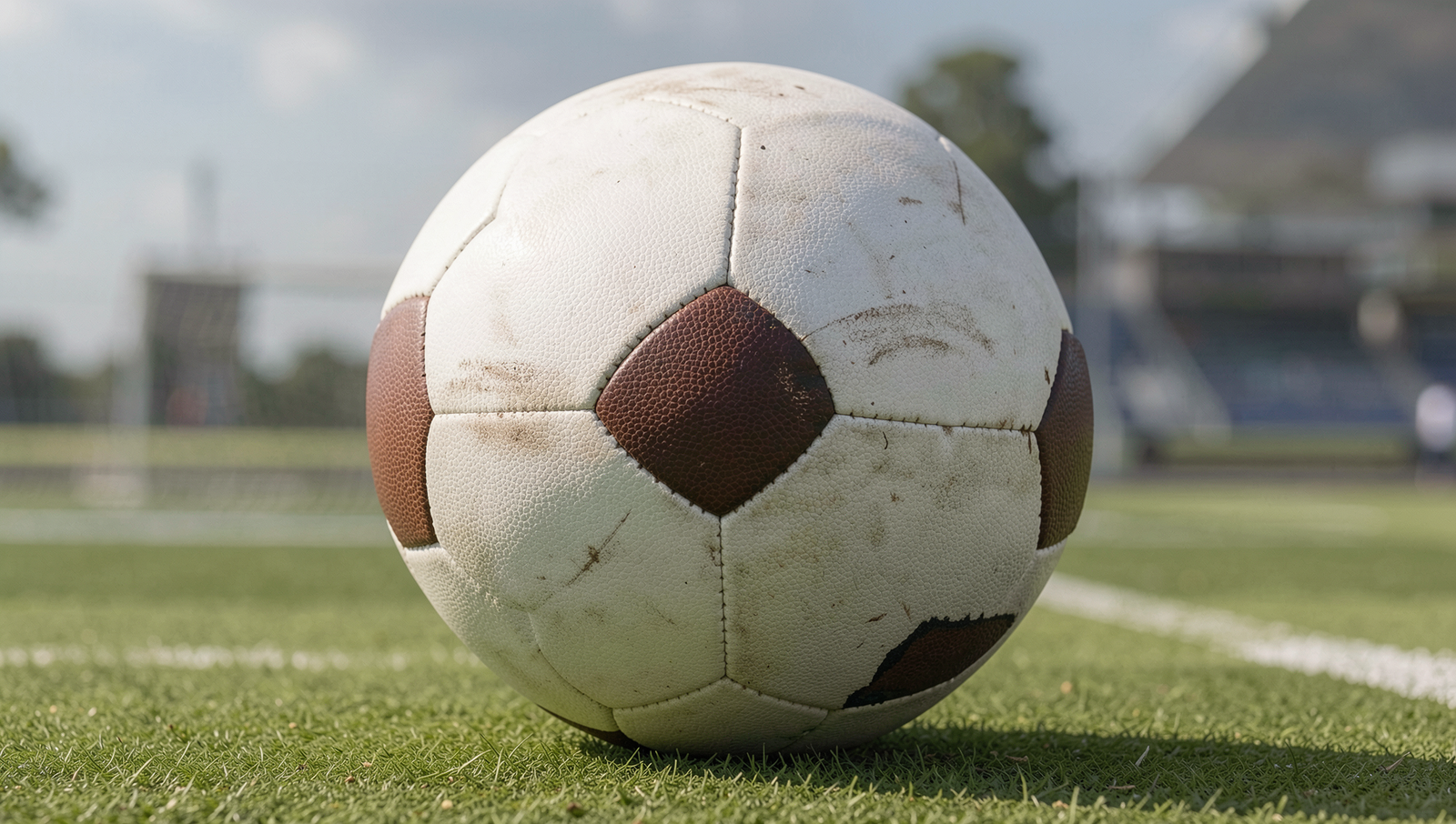 Detailed diagram explaining the rules and structure of a football game.