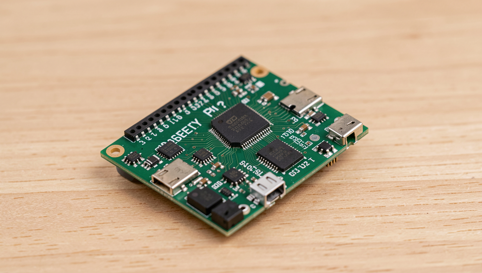 Detailed diagram of a Raspberry Pi with labeled components and connections.