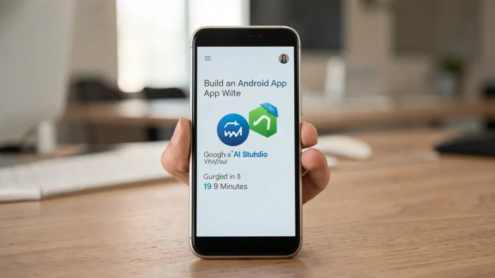 Build an Android App With Google AI Studio in 19 Minutes — visual for now