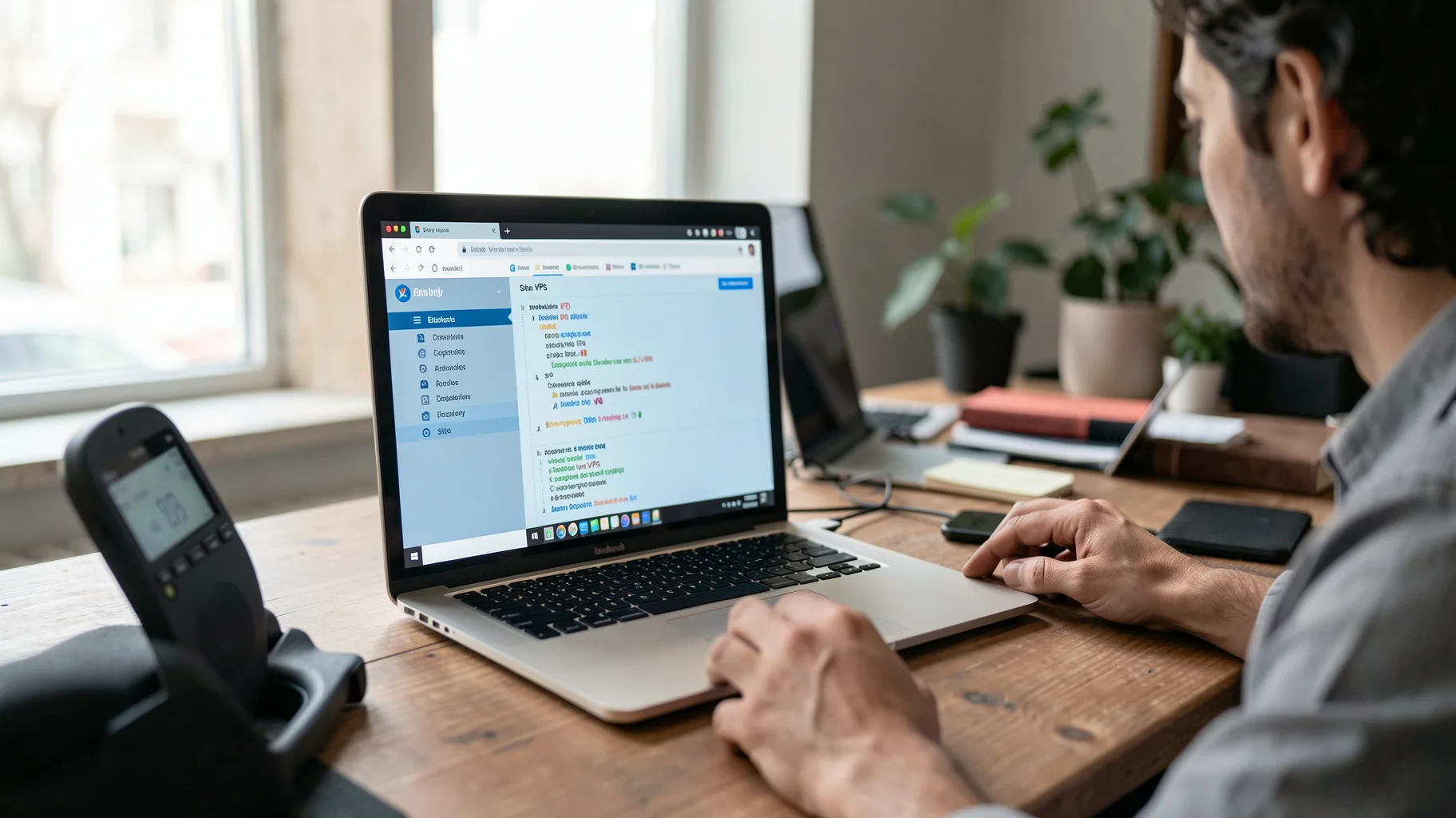 Ejecute su sitio web como un negocio en un VPS — visual for que